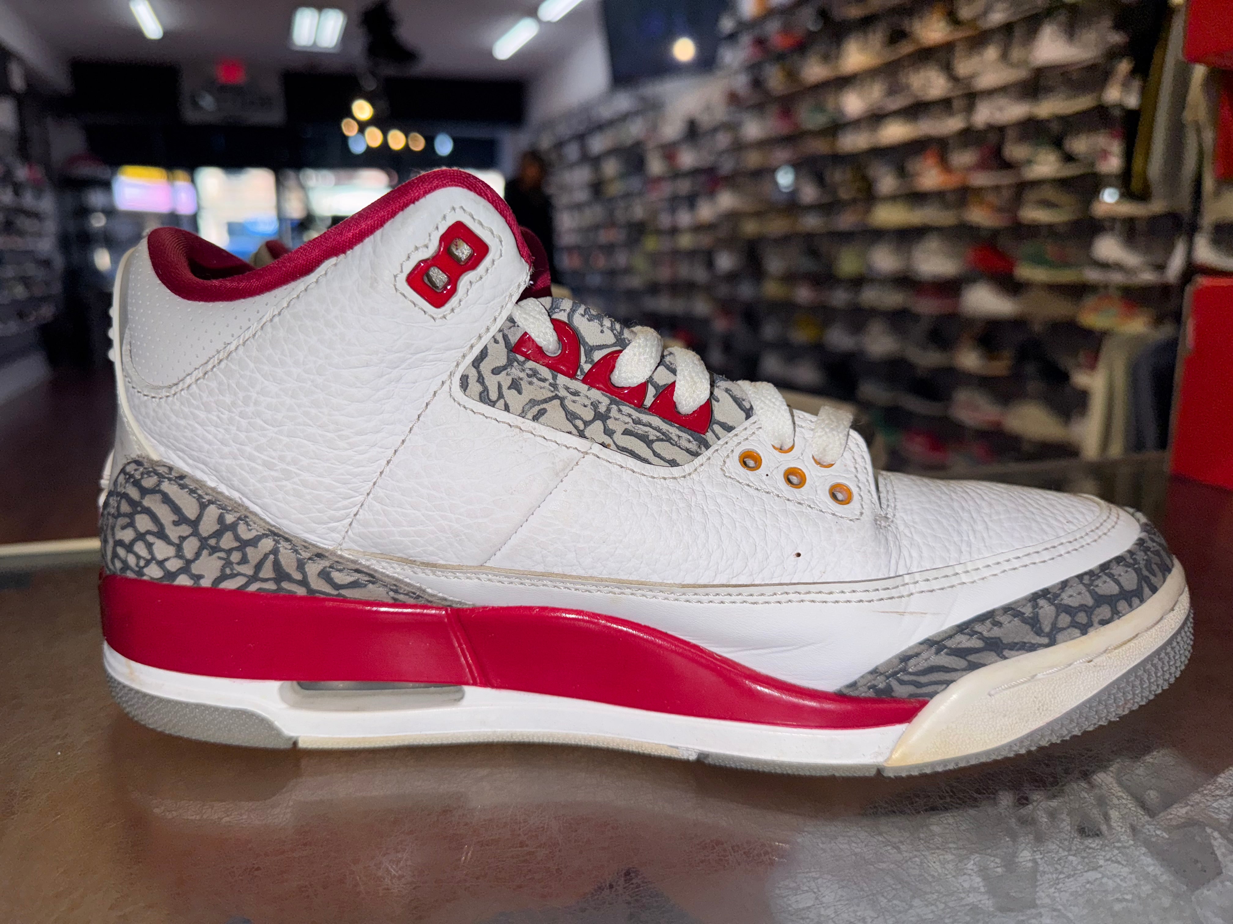 Size 10.5 Air Jordan 3 "Cardinal"