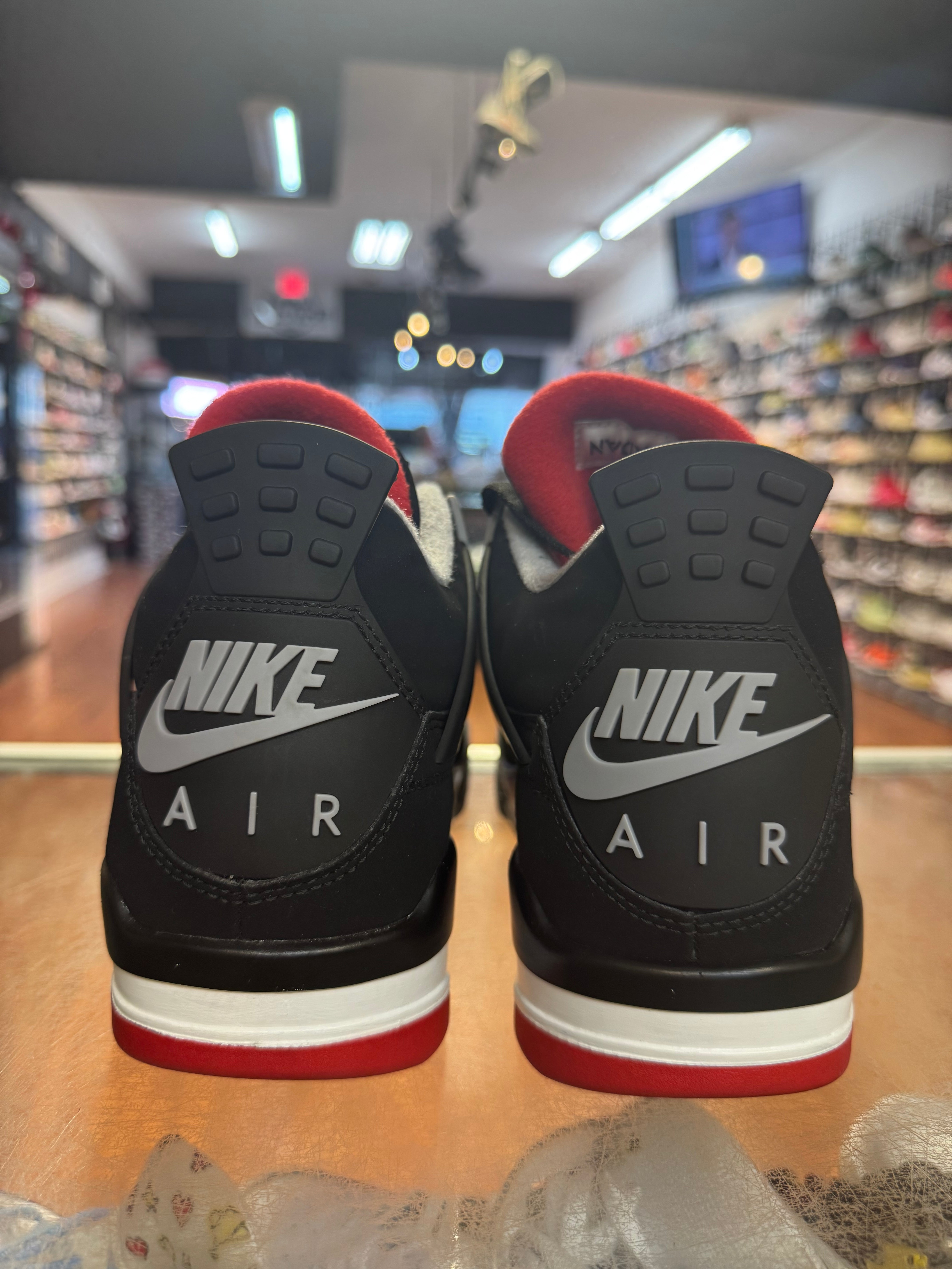 Size 7 Air Jordan 4 "Bred" 2019