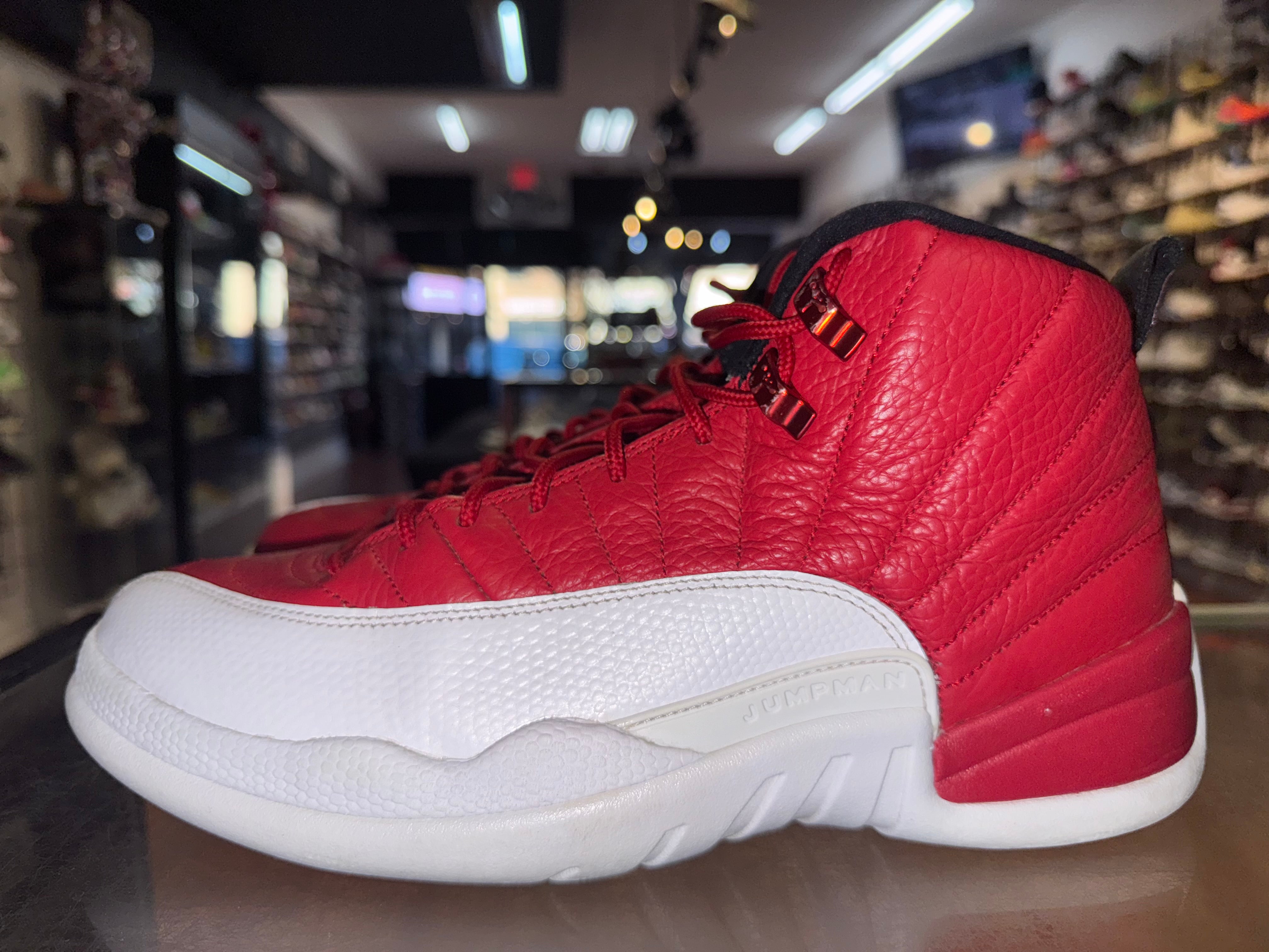 Size 9.5 Air Jordan 12 "Gym Red"