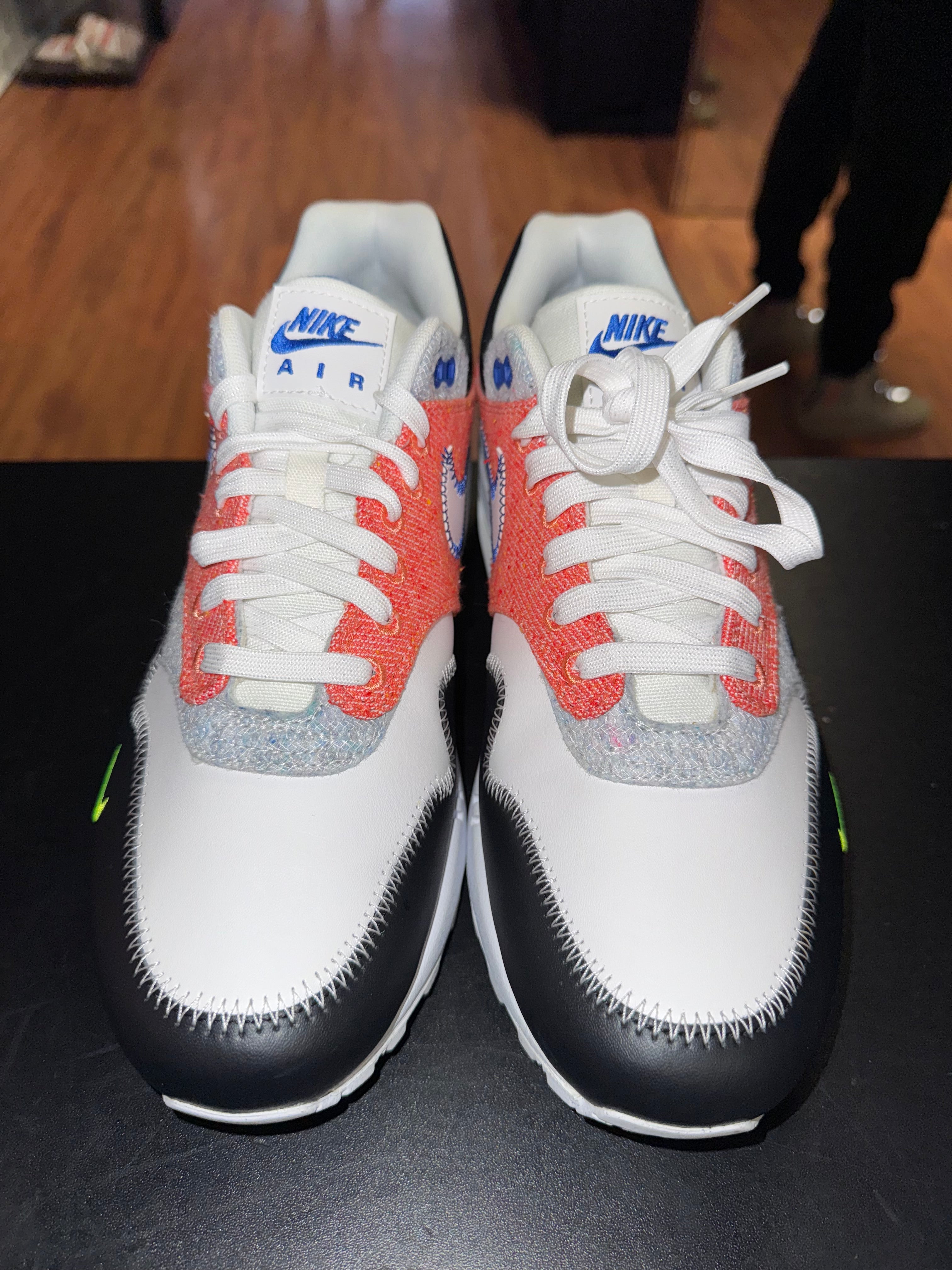 Size 9 Air Max 1 “Recycled White”