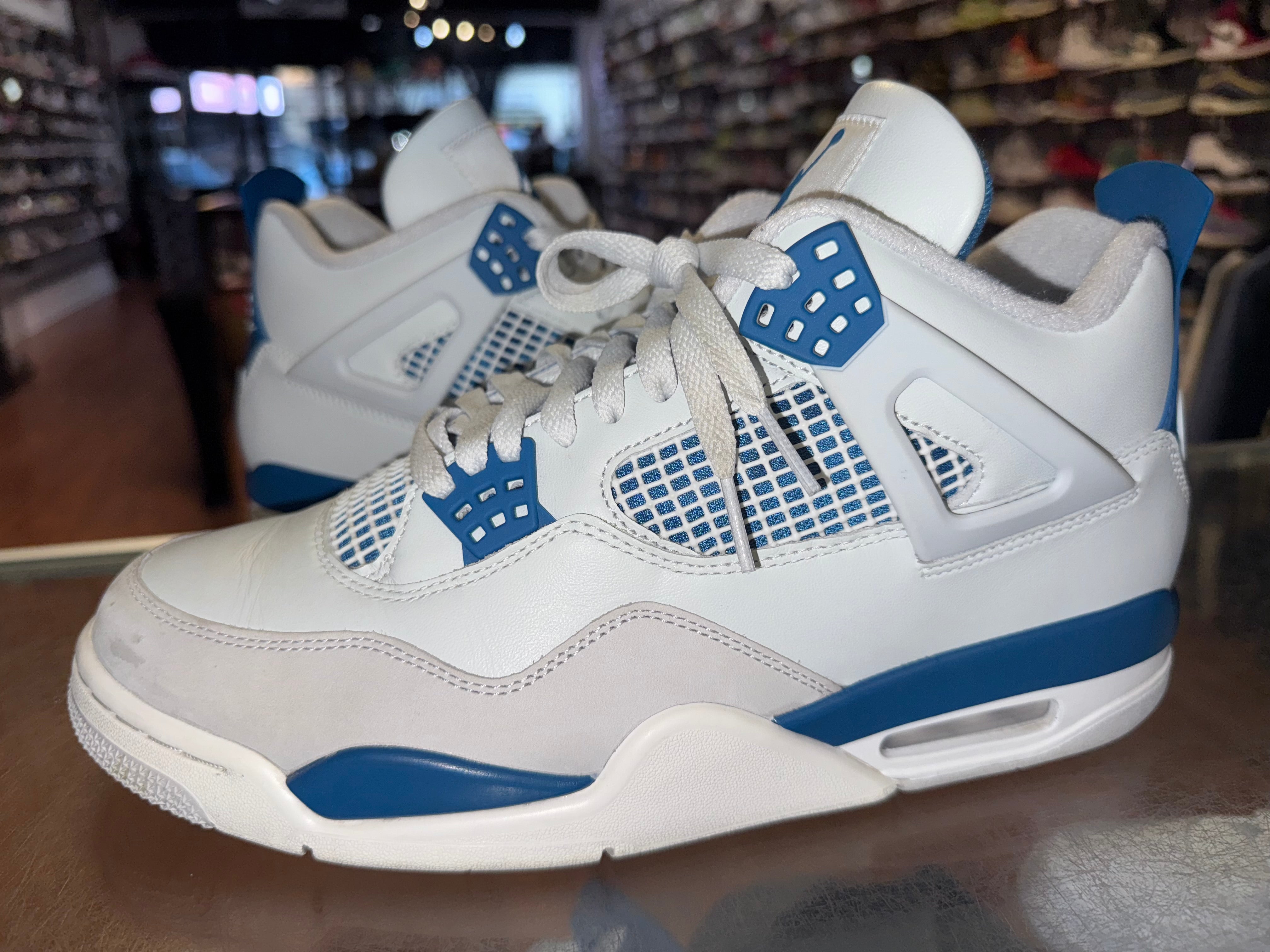 Size 10.5 Air Jordan 4 “Military Blue”