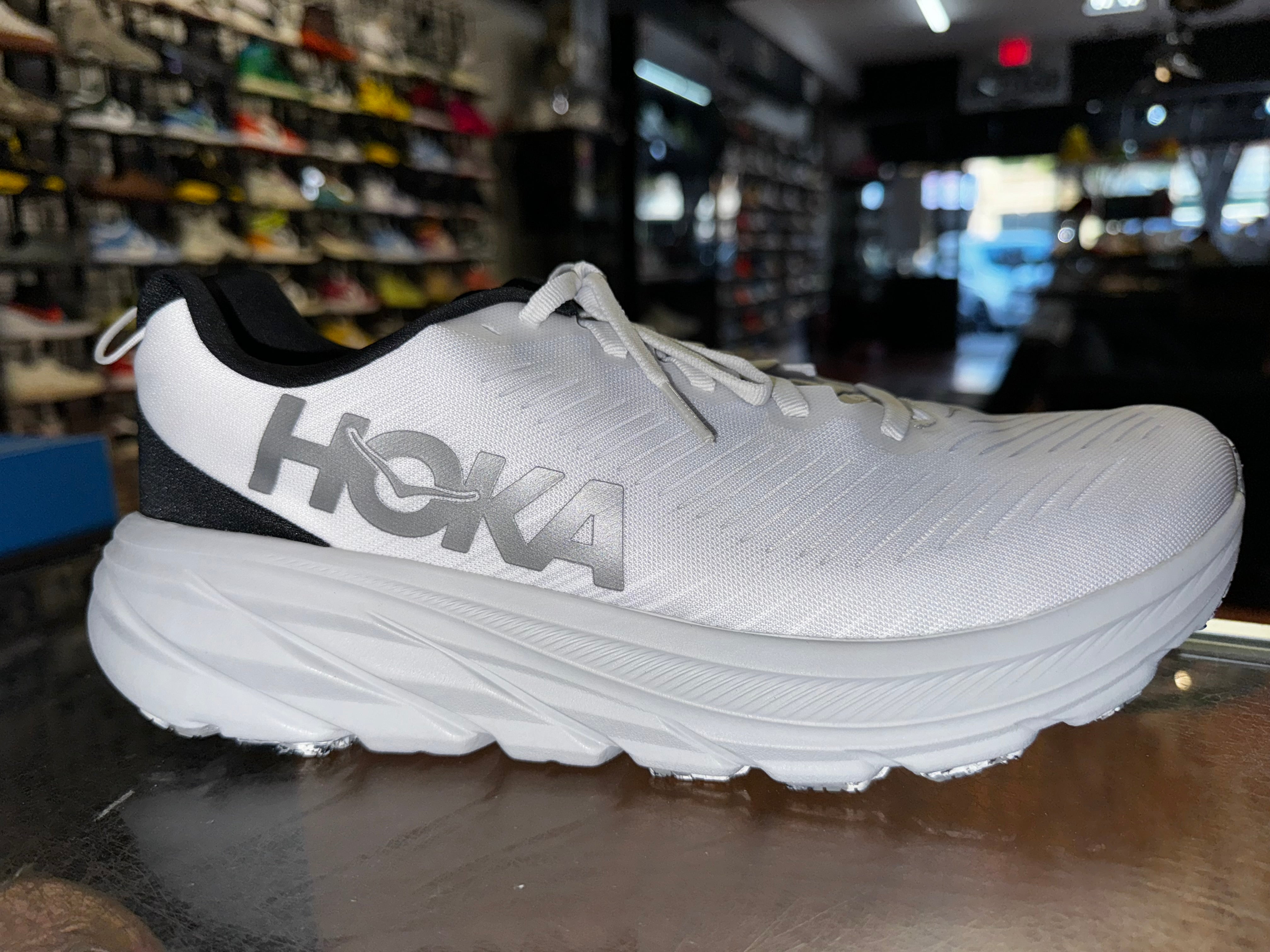 Size 10 HOKA Rincon 3 Nimbus "Cloud Steel Wool" Brand New