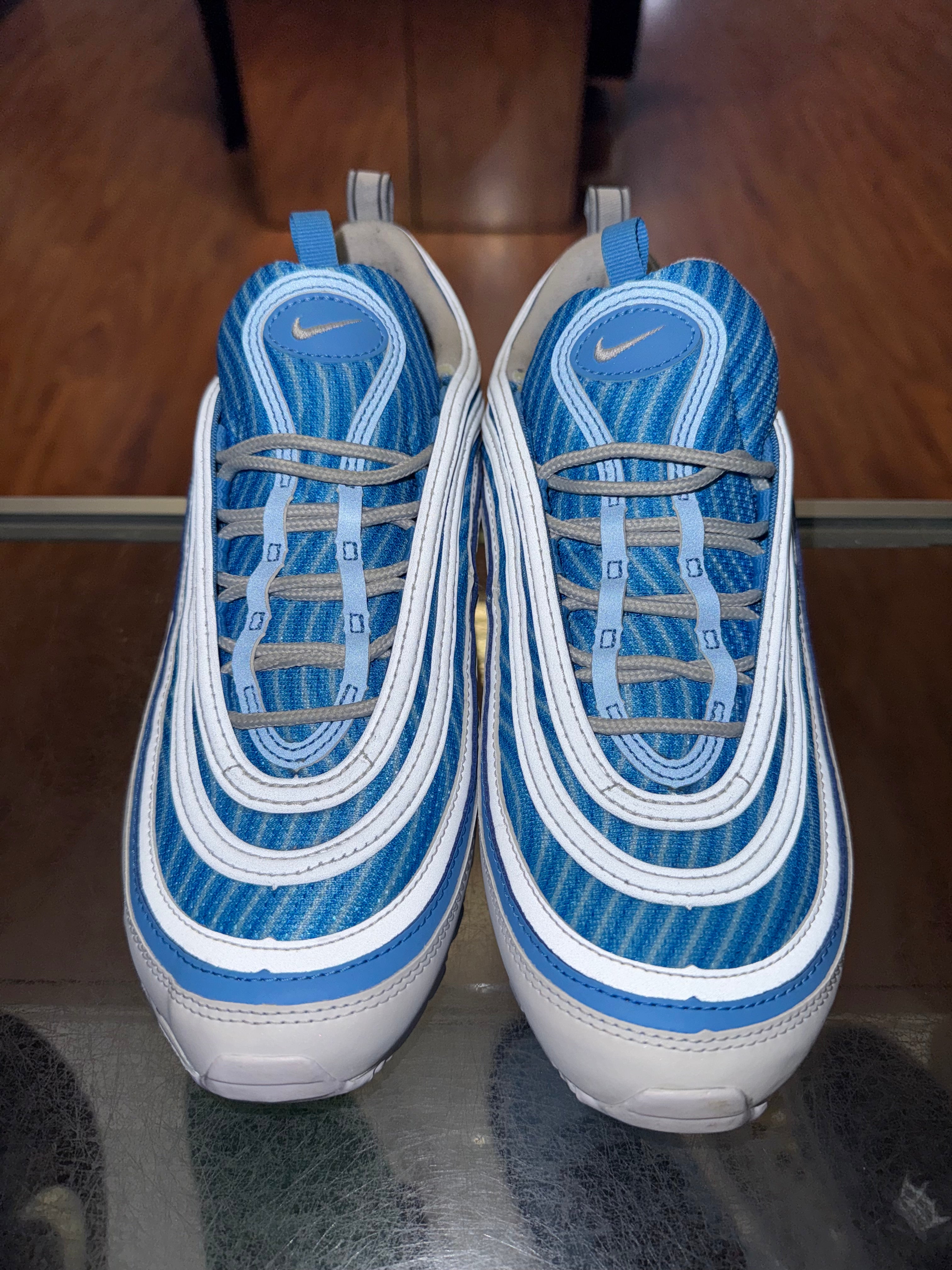 Size 9 Air Max 97 Nike ID By You "White/Blue"