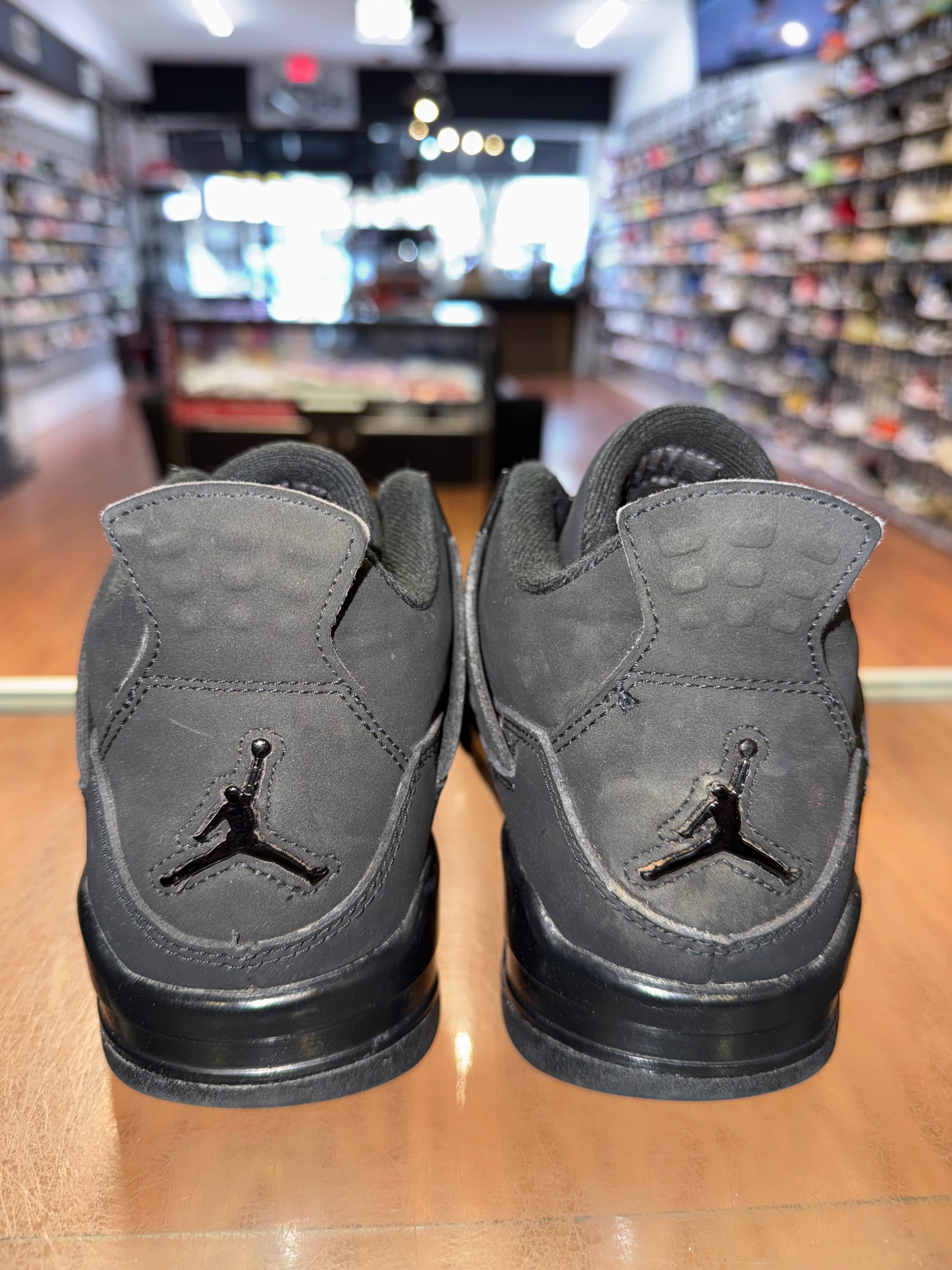 Size 6.5y Air Jordan 4 "Black Cat"