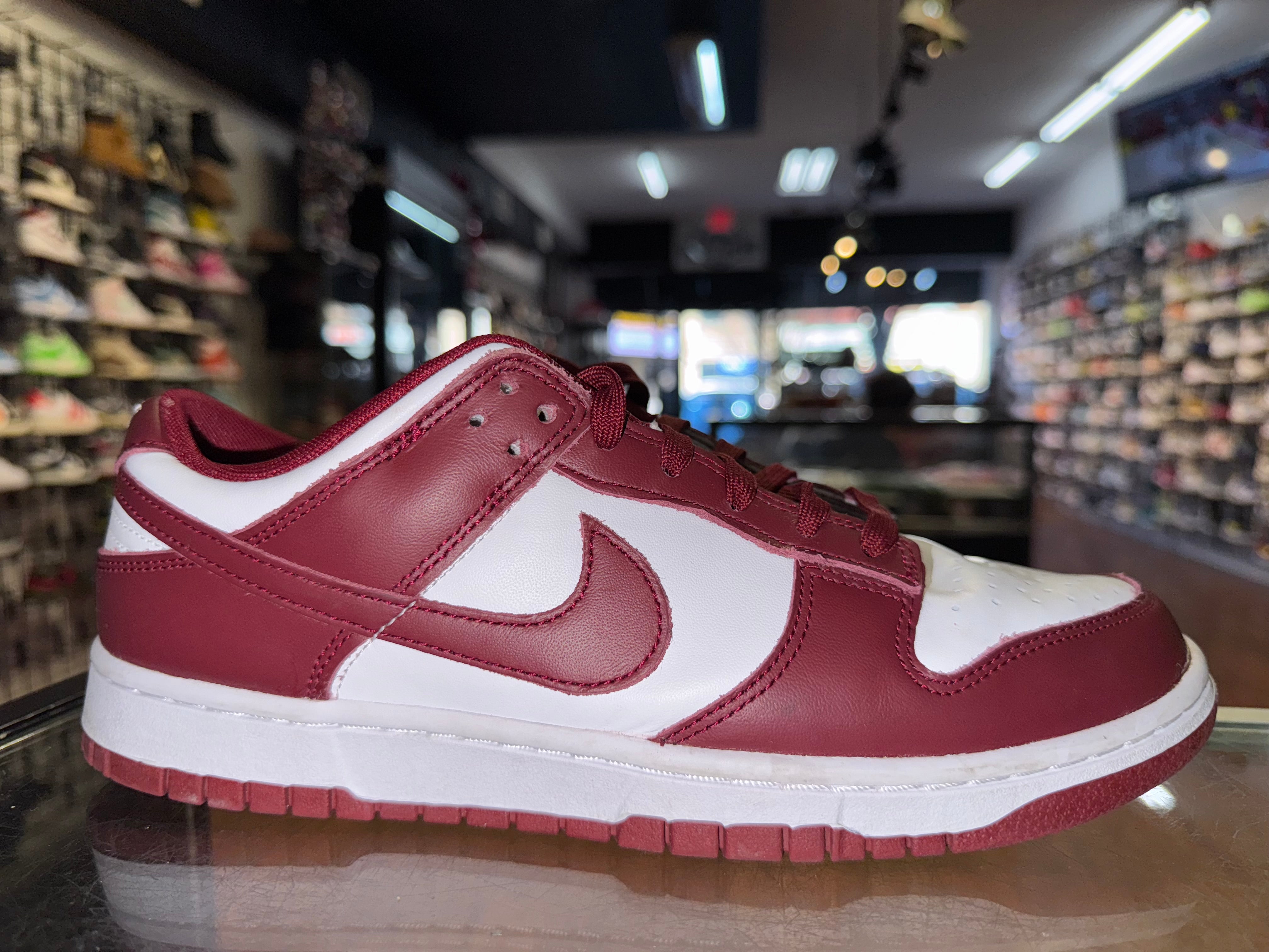 Size 9.5 Dunk Low "Team Red"