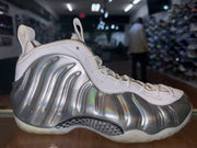 Size 7.5 (9W) Air Foamposite One “Metallic Silver”