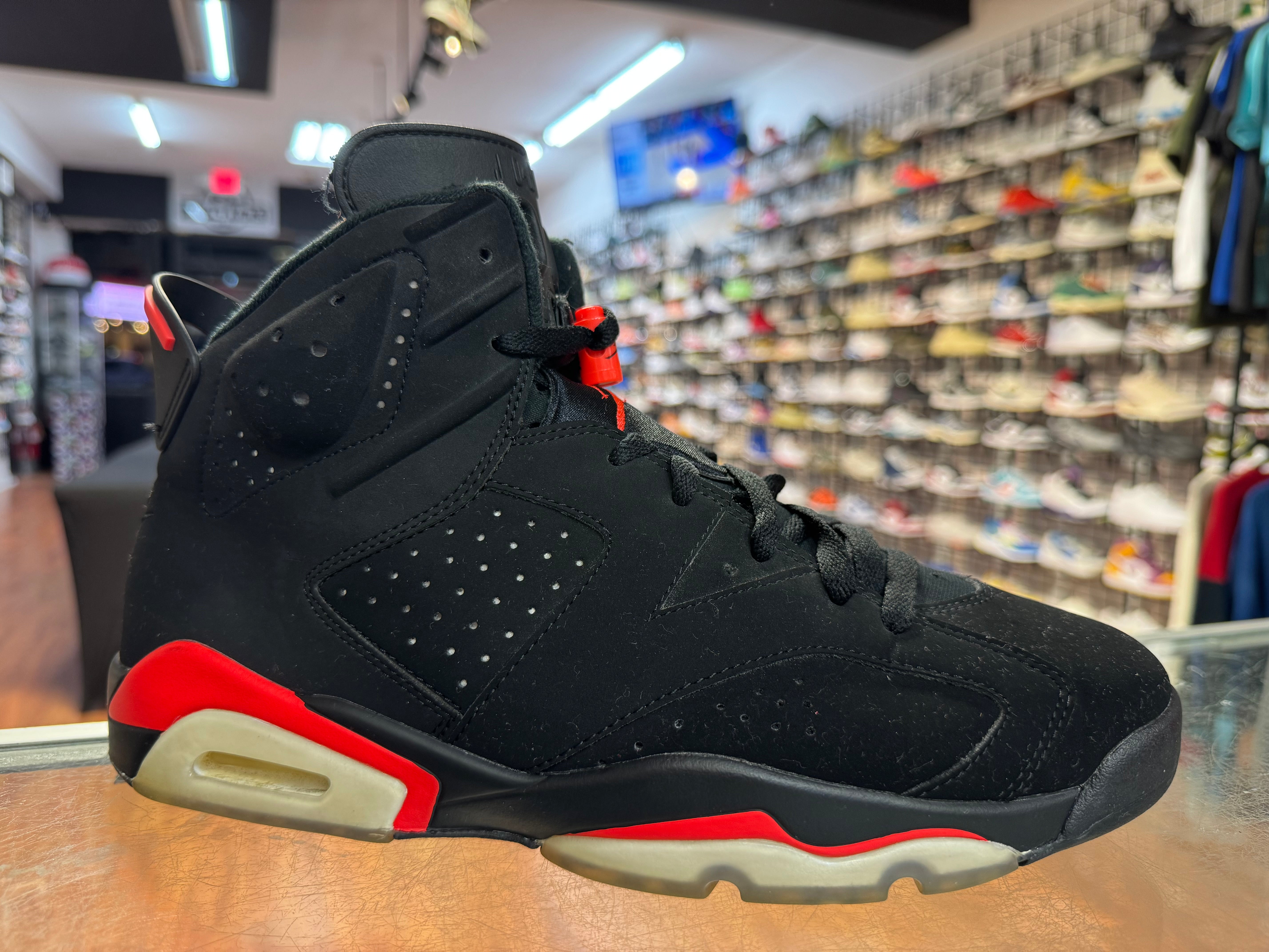 Size 11 Air Jordan 6 "Black Infrared"