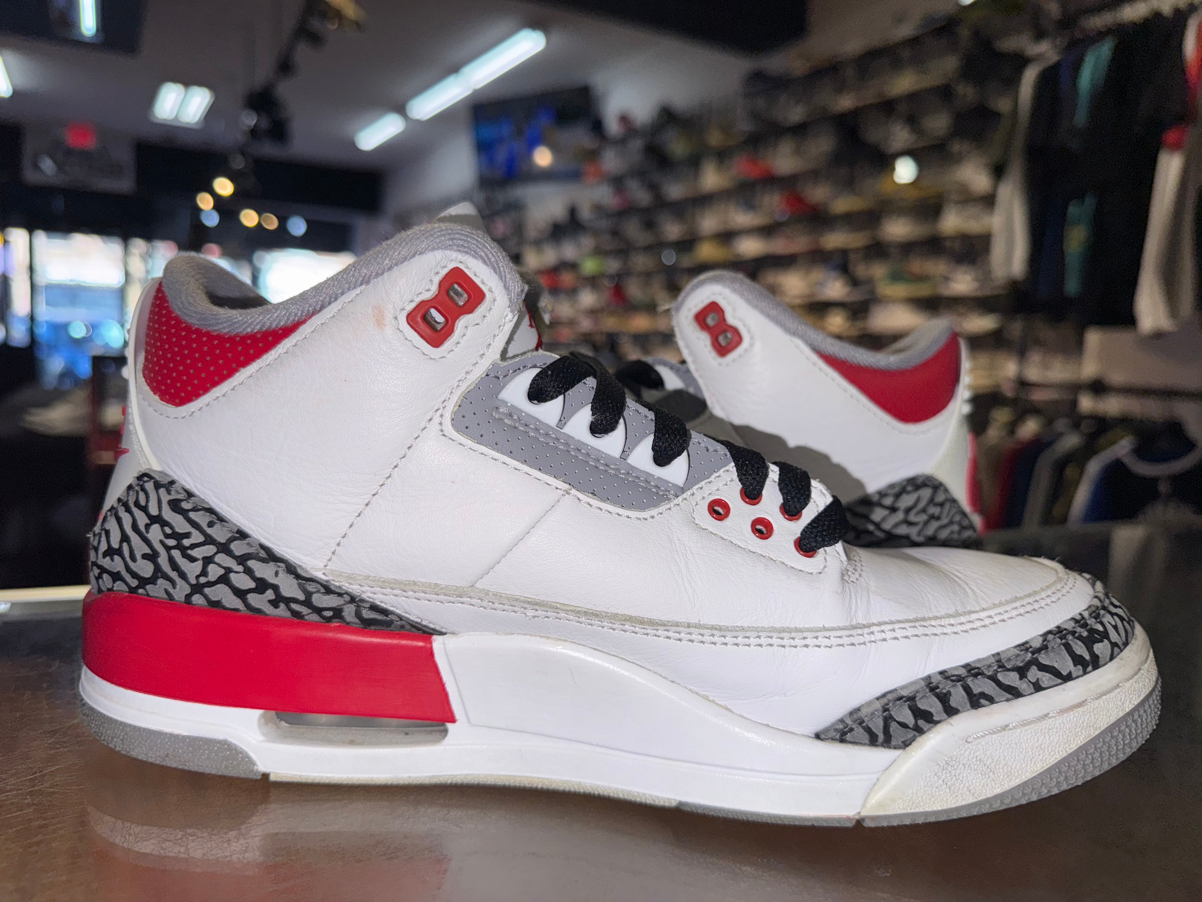 Size 9.5 Air Jordan 3 “Fire Red"