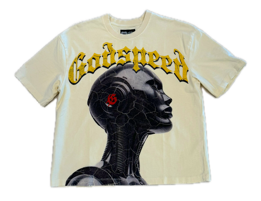 Size S Godspeed Alexa Robot Tee “Yellow”