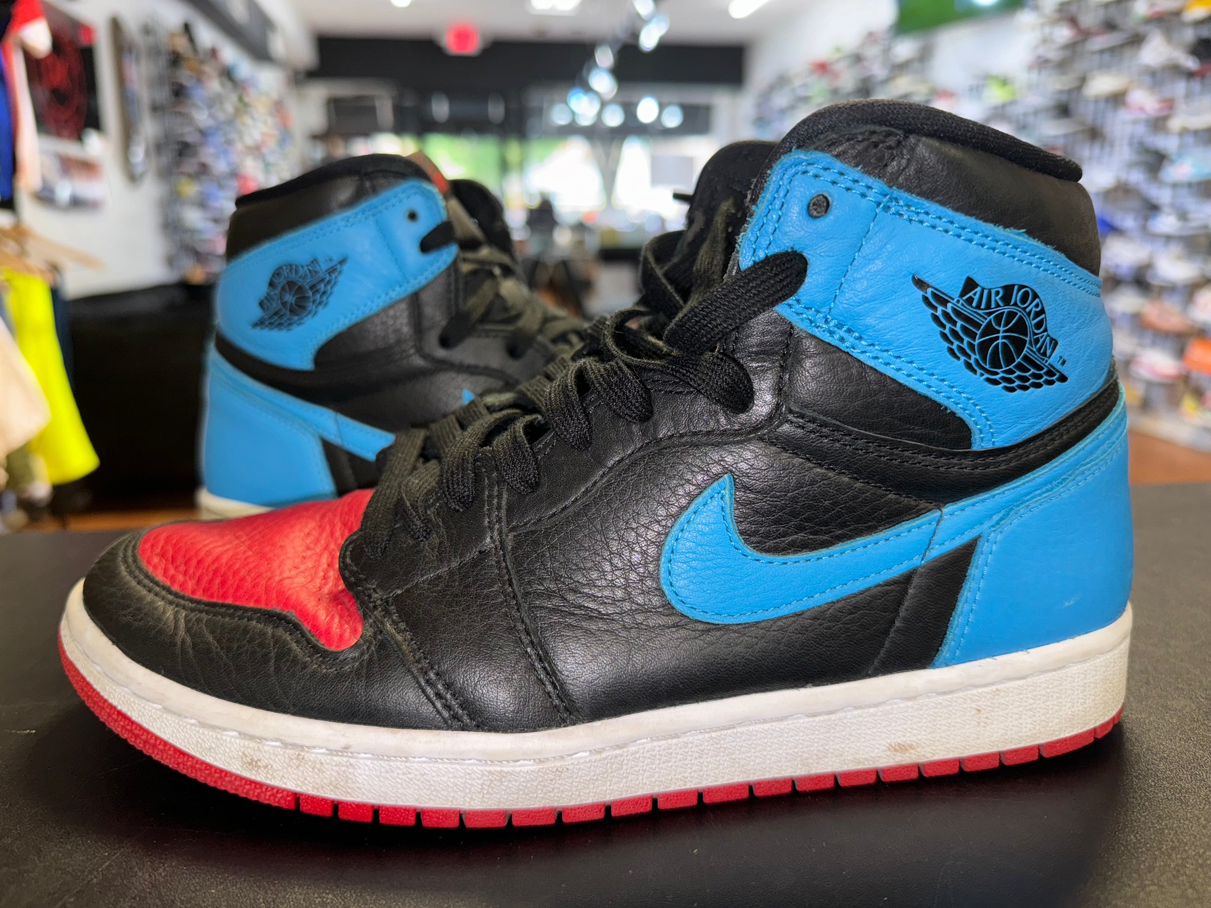 Size 8 (9.5W) Air Jordan 1 “NC to CHI”