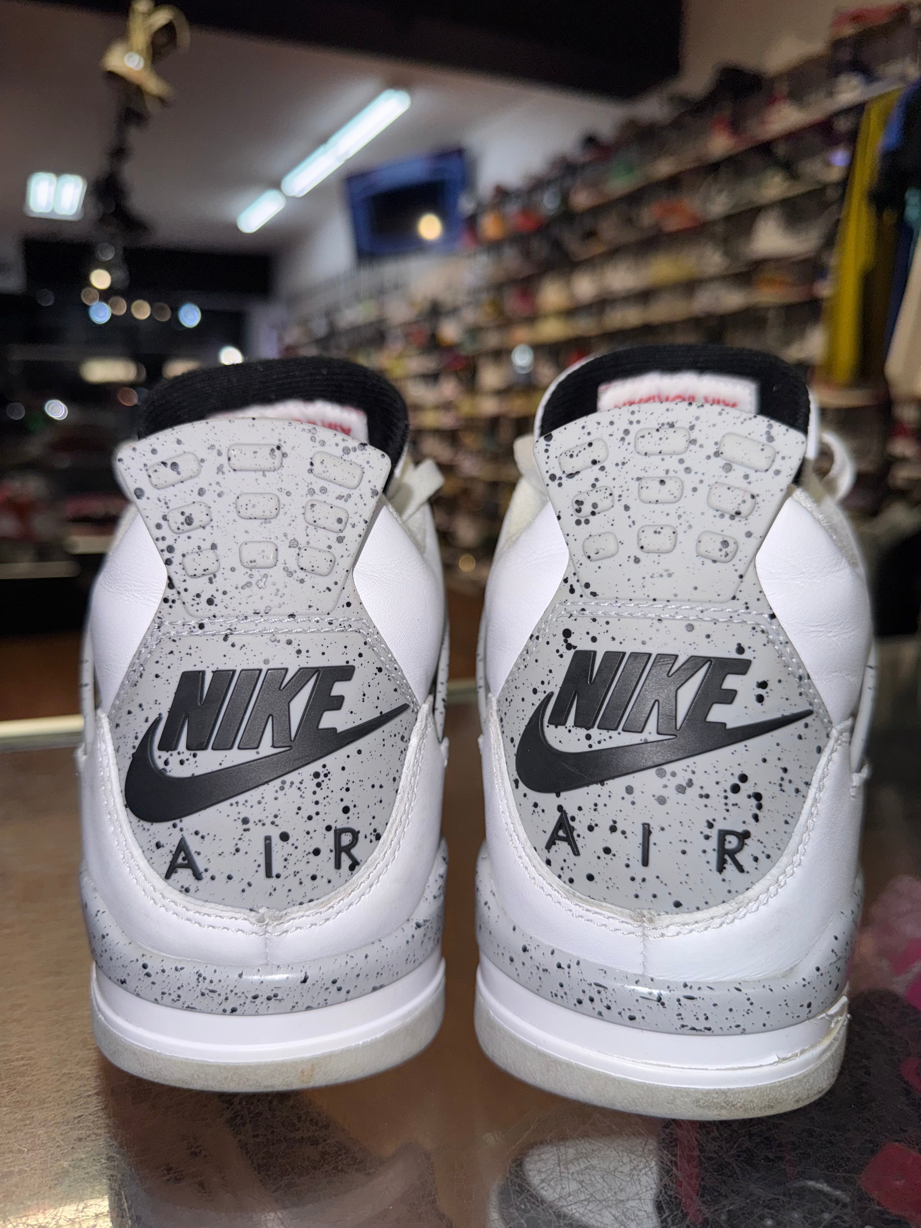 Size 11.5 Air Jordan 4 "White Cement"