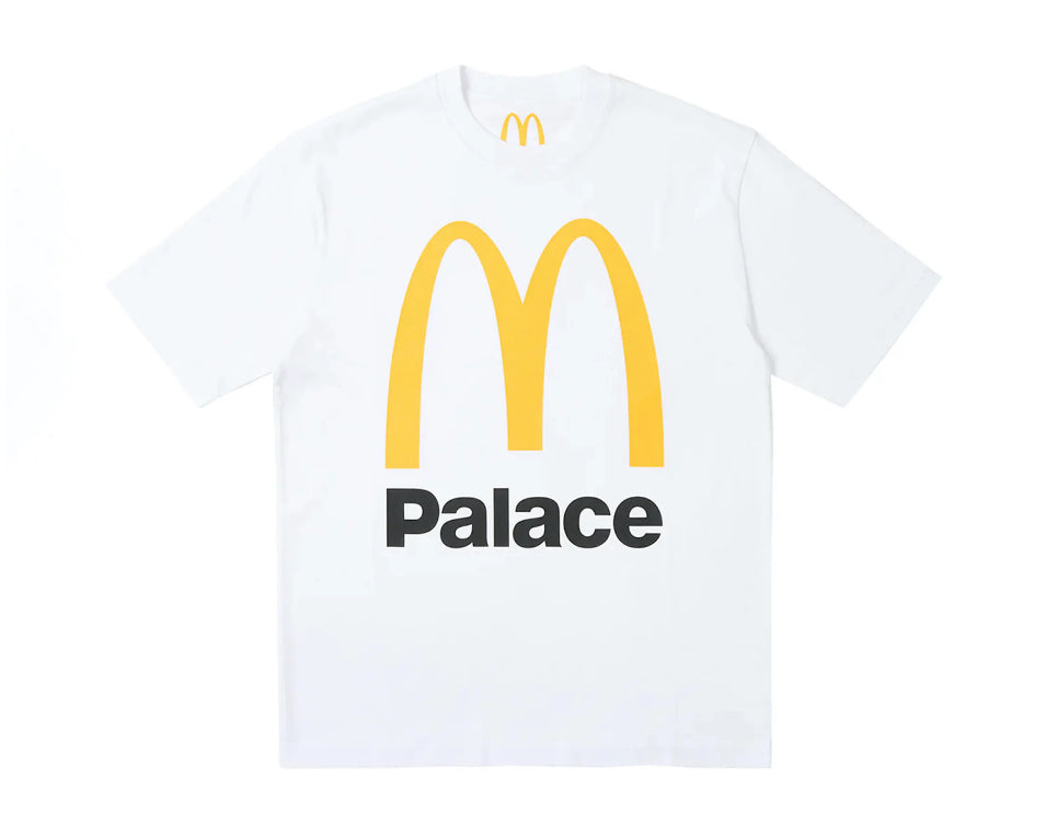 Size L Palace x McDonald’s Tee “White” Brand New