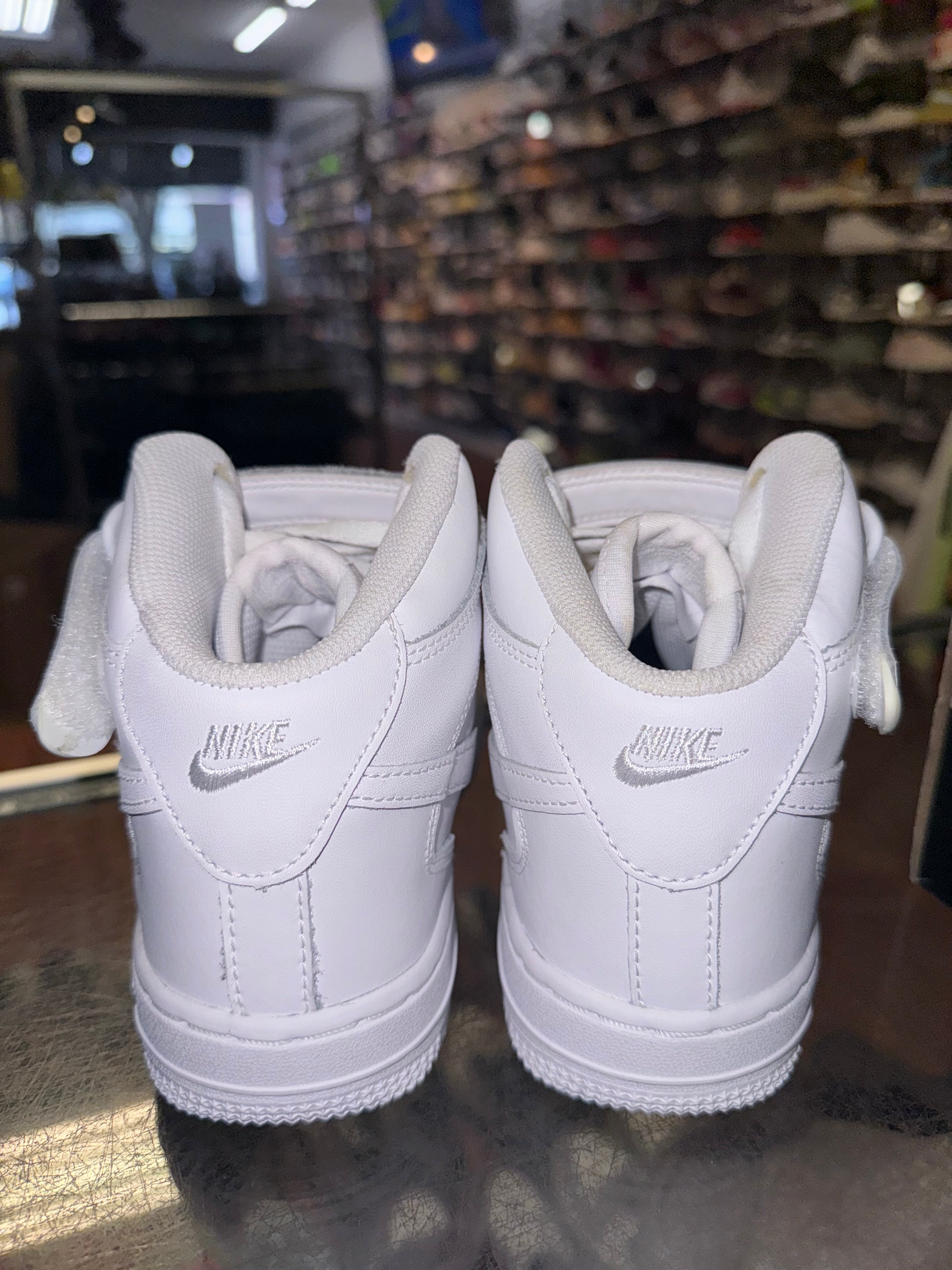 Size 3y Air Force 1 Mid “White” Brand New