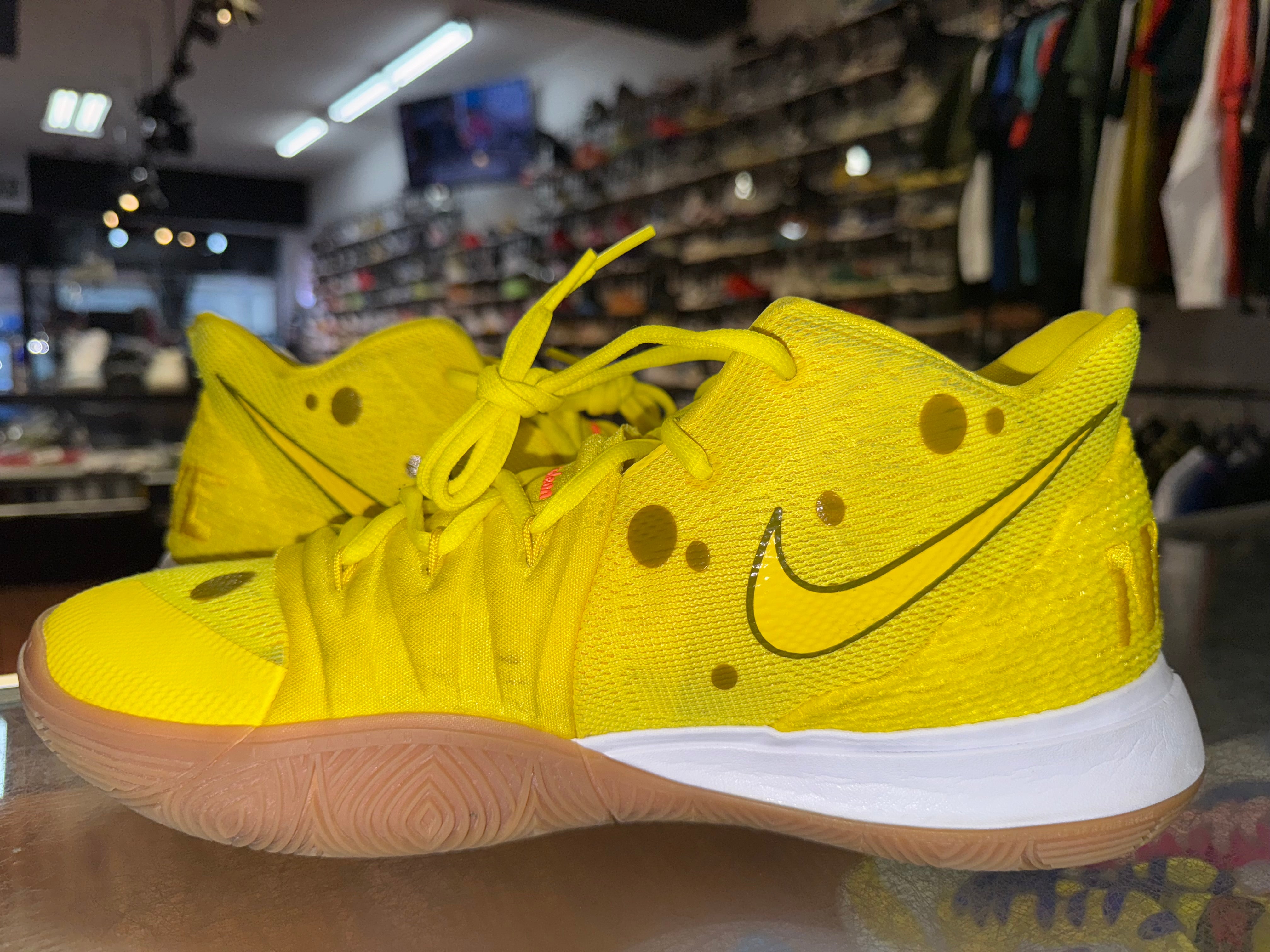 Size 11 Kyrie 5 "Spongebob Squarepants"