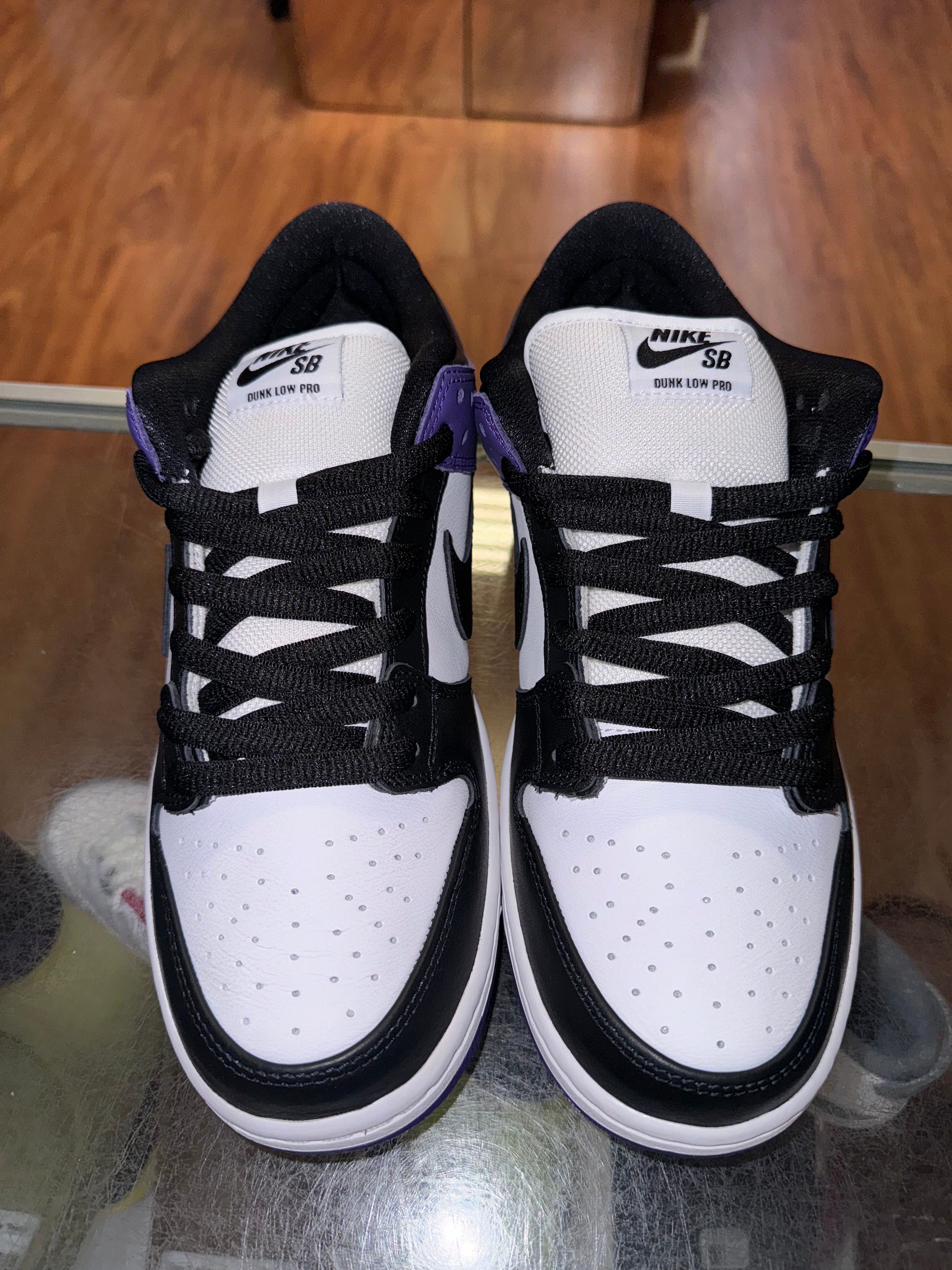 Size 10 Dunk Low SB “Court Purple” Brand New