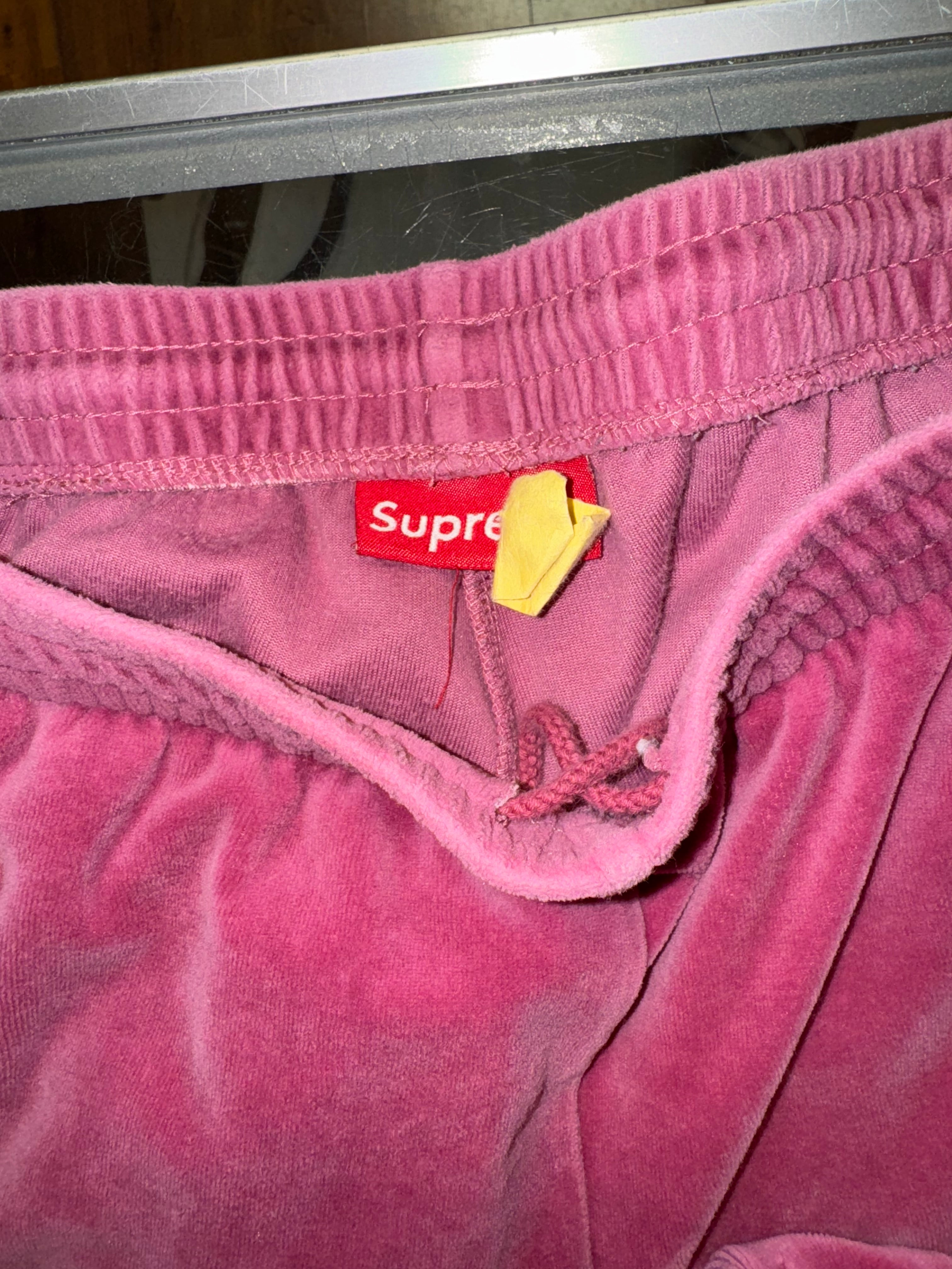 Size M Supreme Velour Full Tracksuit “Rose Brown”