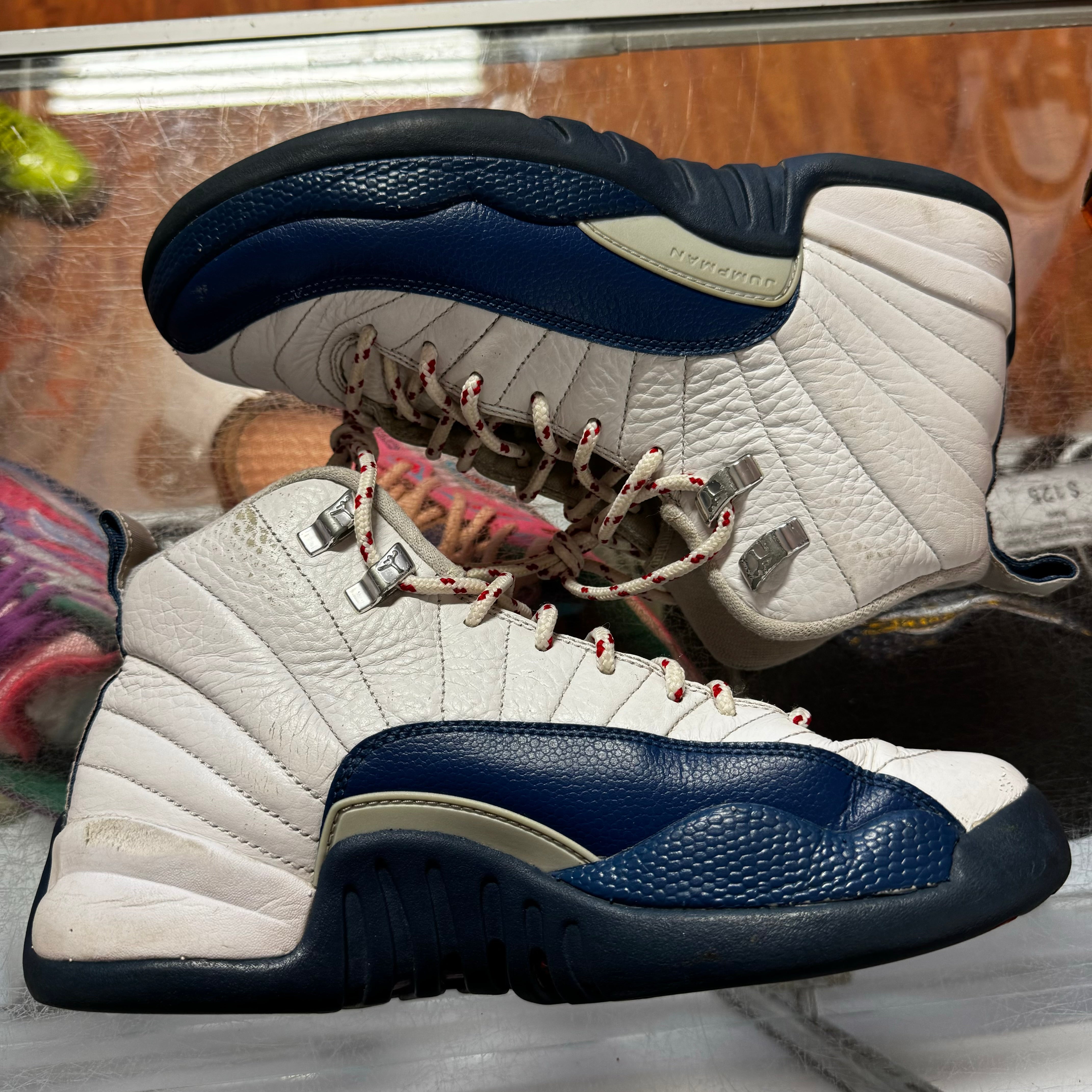 Size 6y Air Jordan 12 "French Blue"