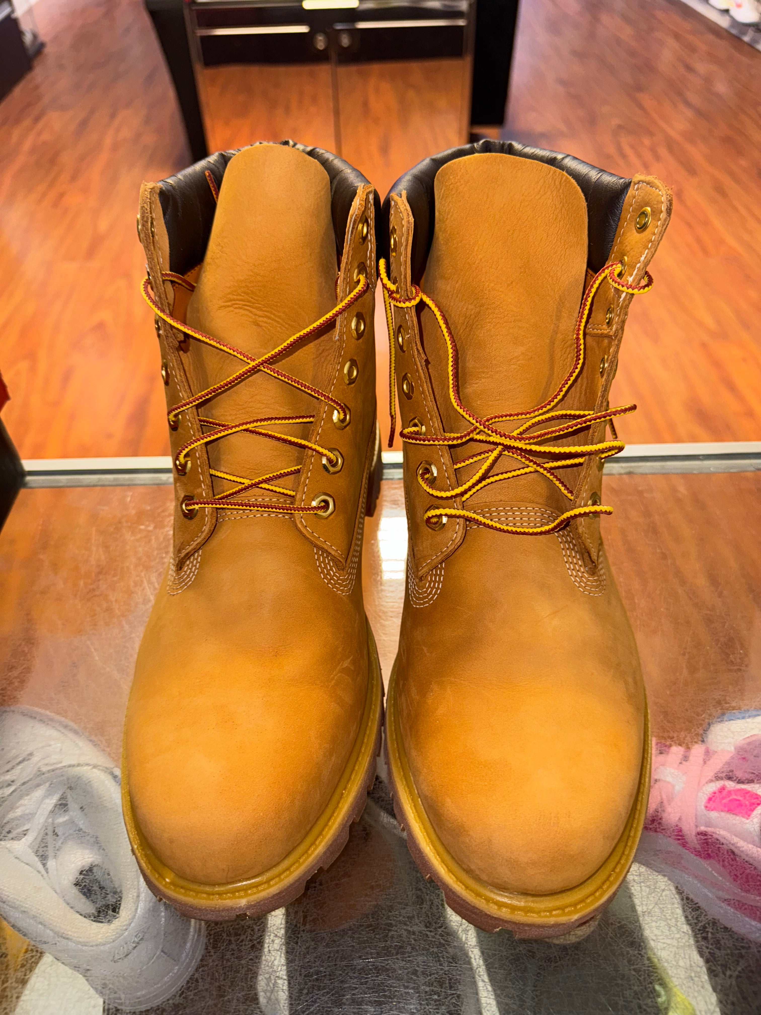 Size 13 Timberland 6 Inch Premium Boot "Wheat"