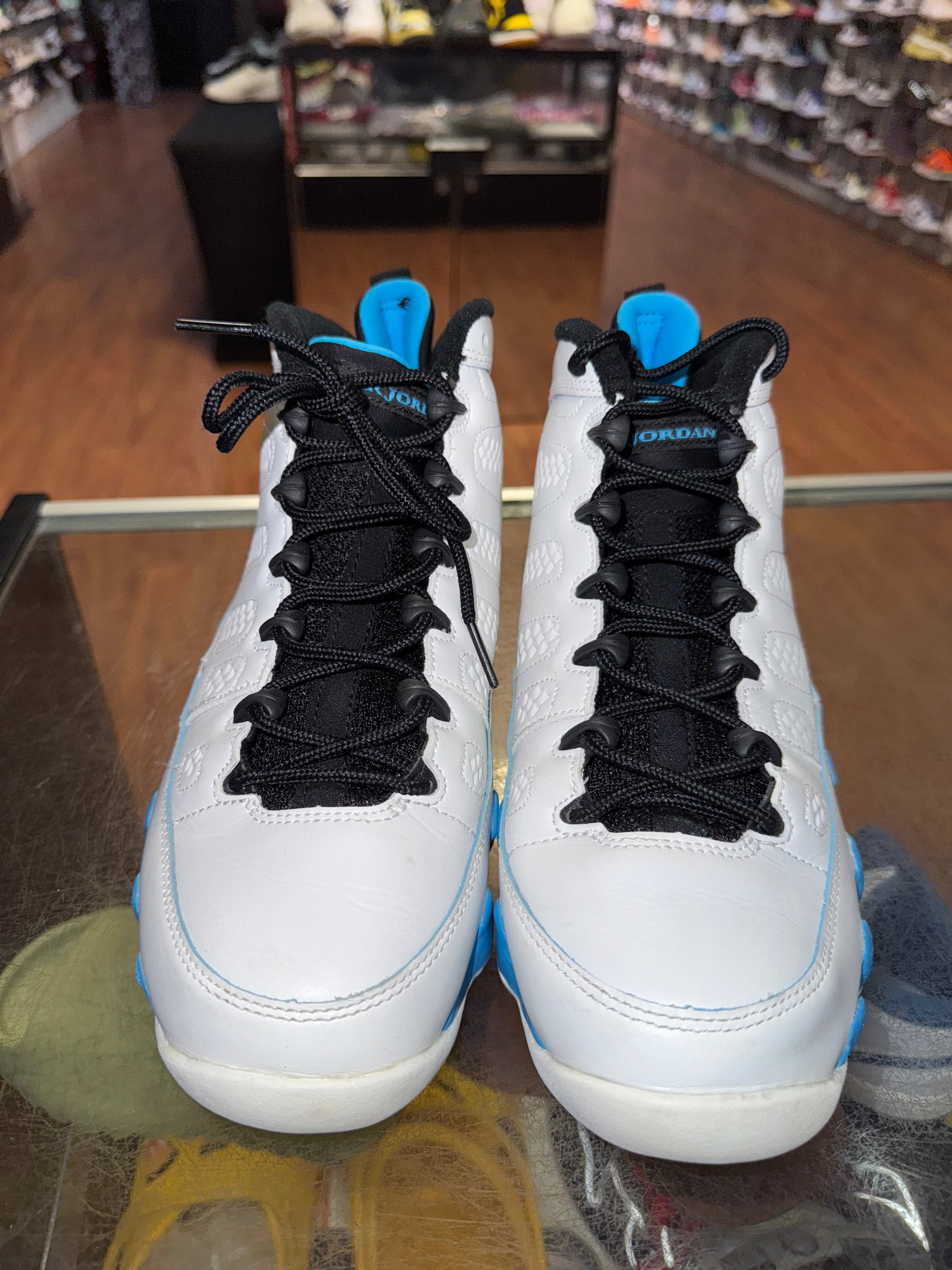 Size 7y Air Jordan 9 "Powder Blue"