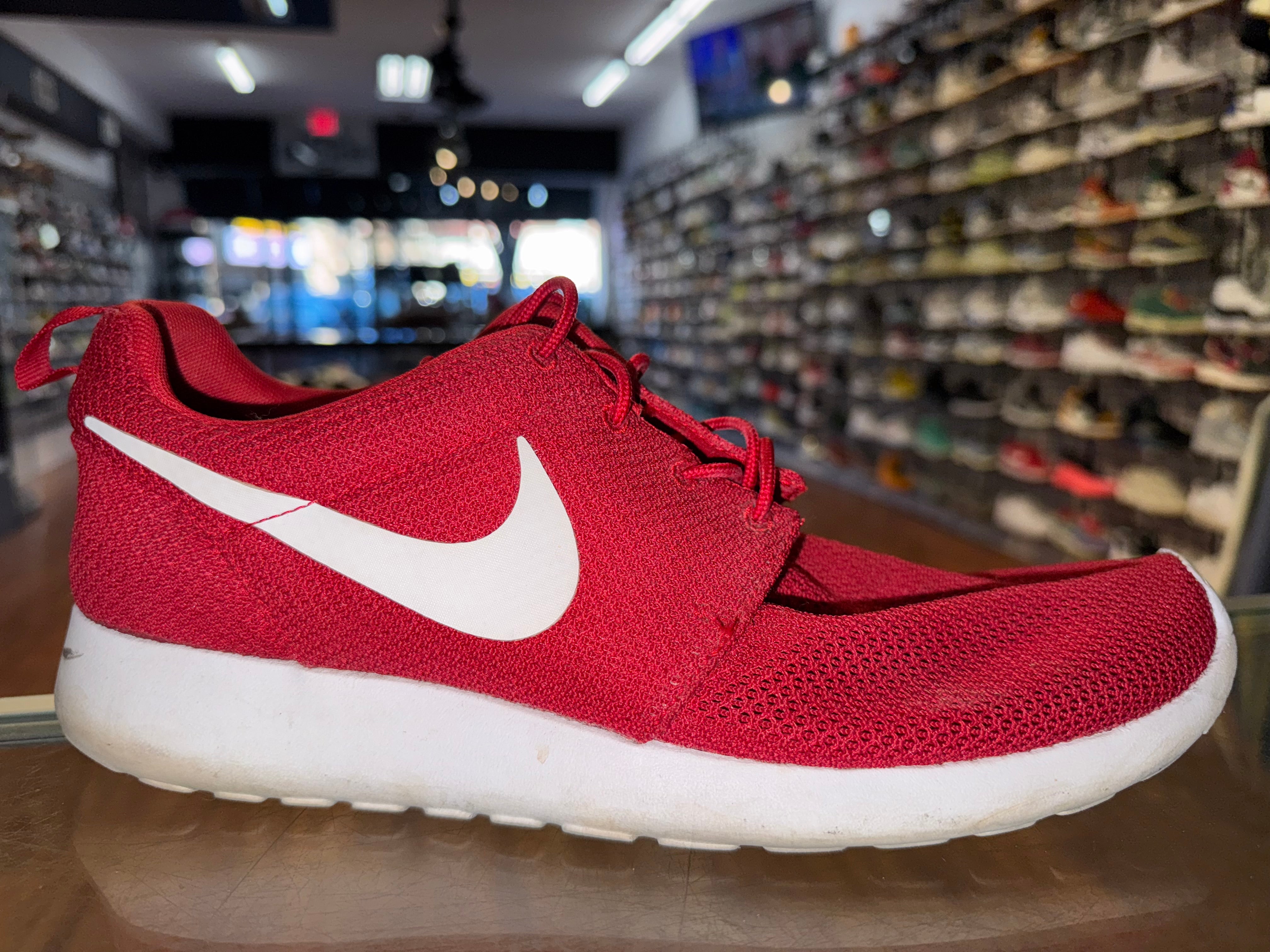 Size 10 Nike Roshe Run "Red"