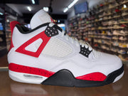 Size 9 Air Jordan 4 “Red Cement” Brand New