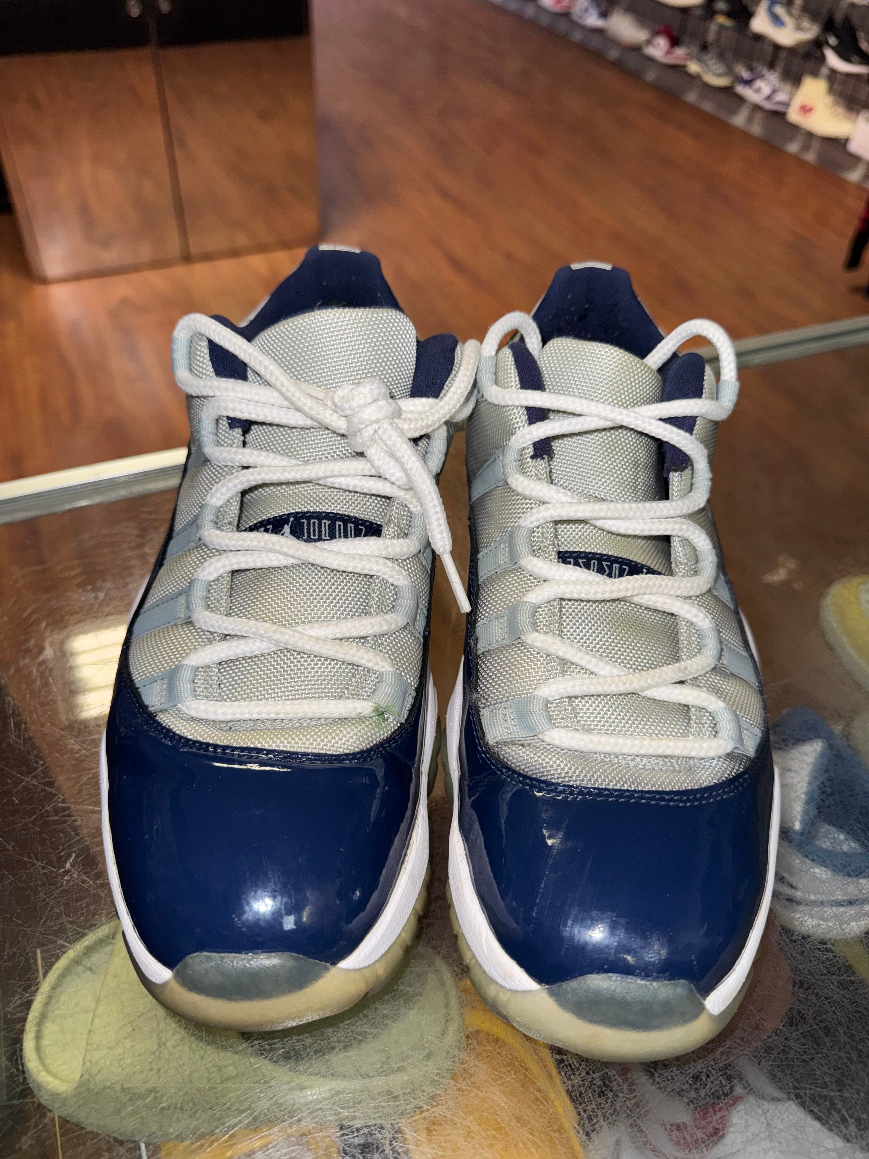 Size 10 Air Jordan 11 Low "Georgetown"