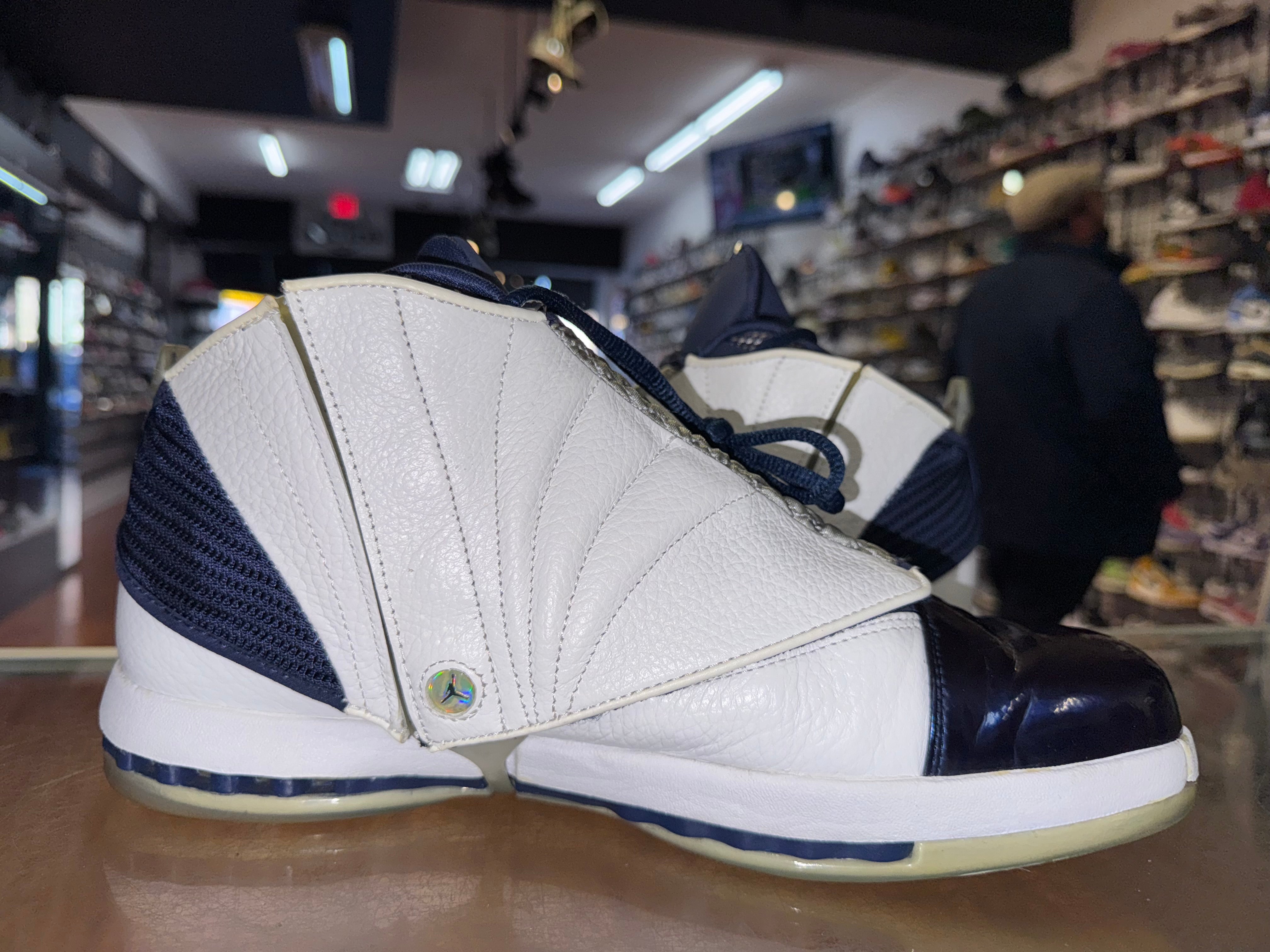 Size 12 Air Jordan 16 "Midnight Navy"