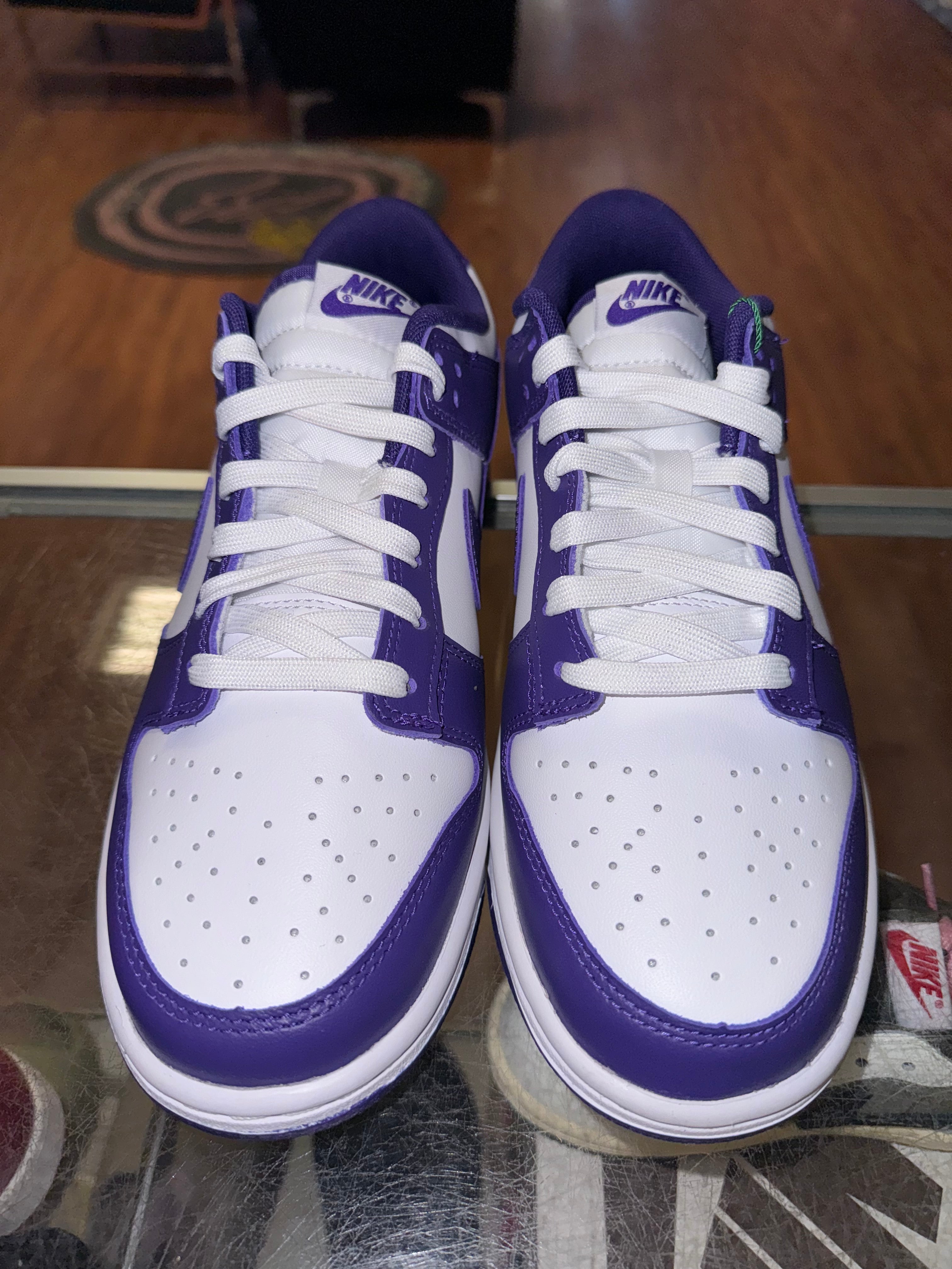 Size 9.5 Dunk Low “Court Purple” Brand New