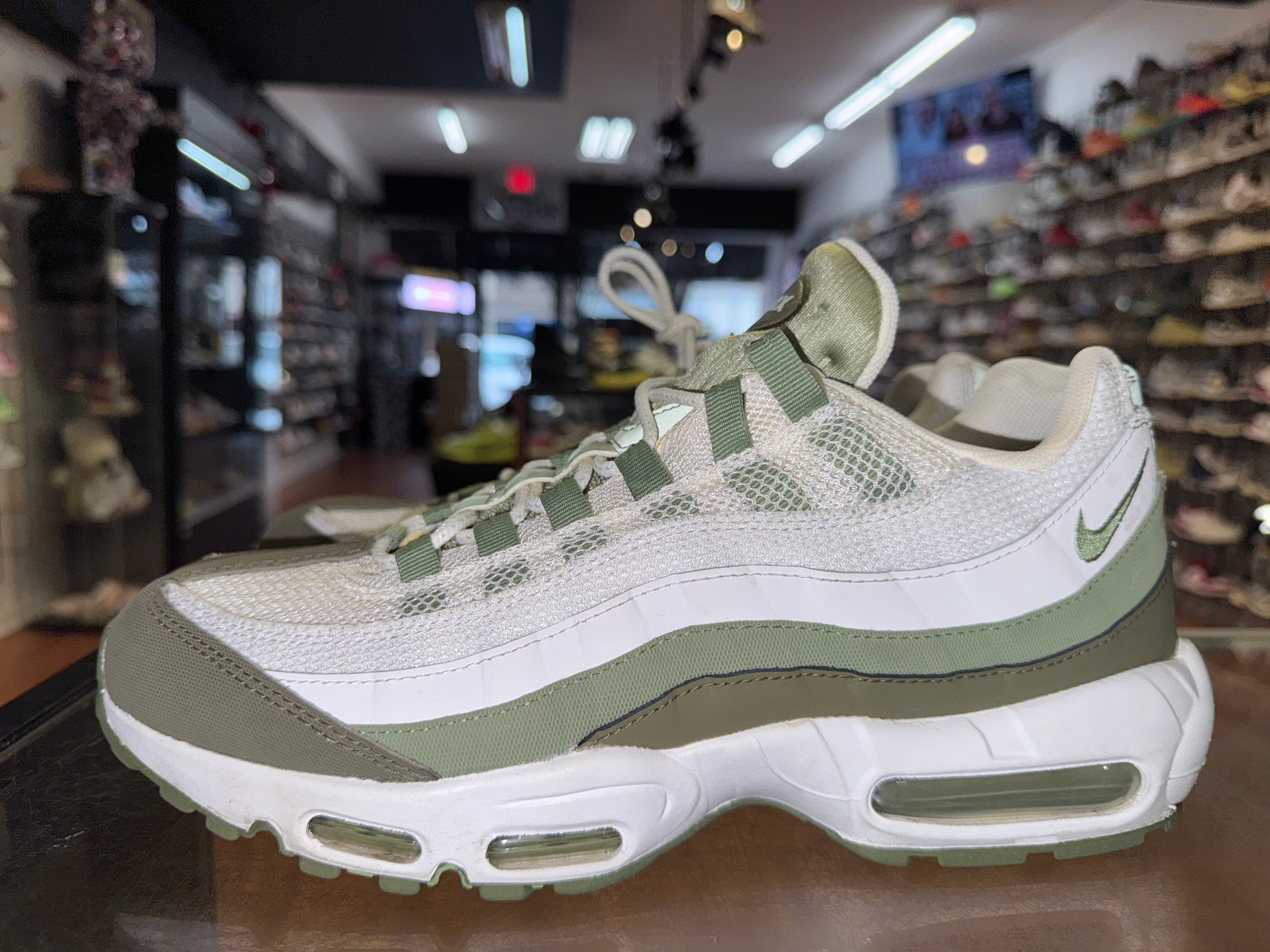 Size 11.5 Air Max 95 "Medium Olive Oil Green"