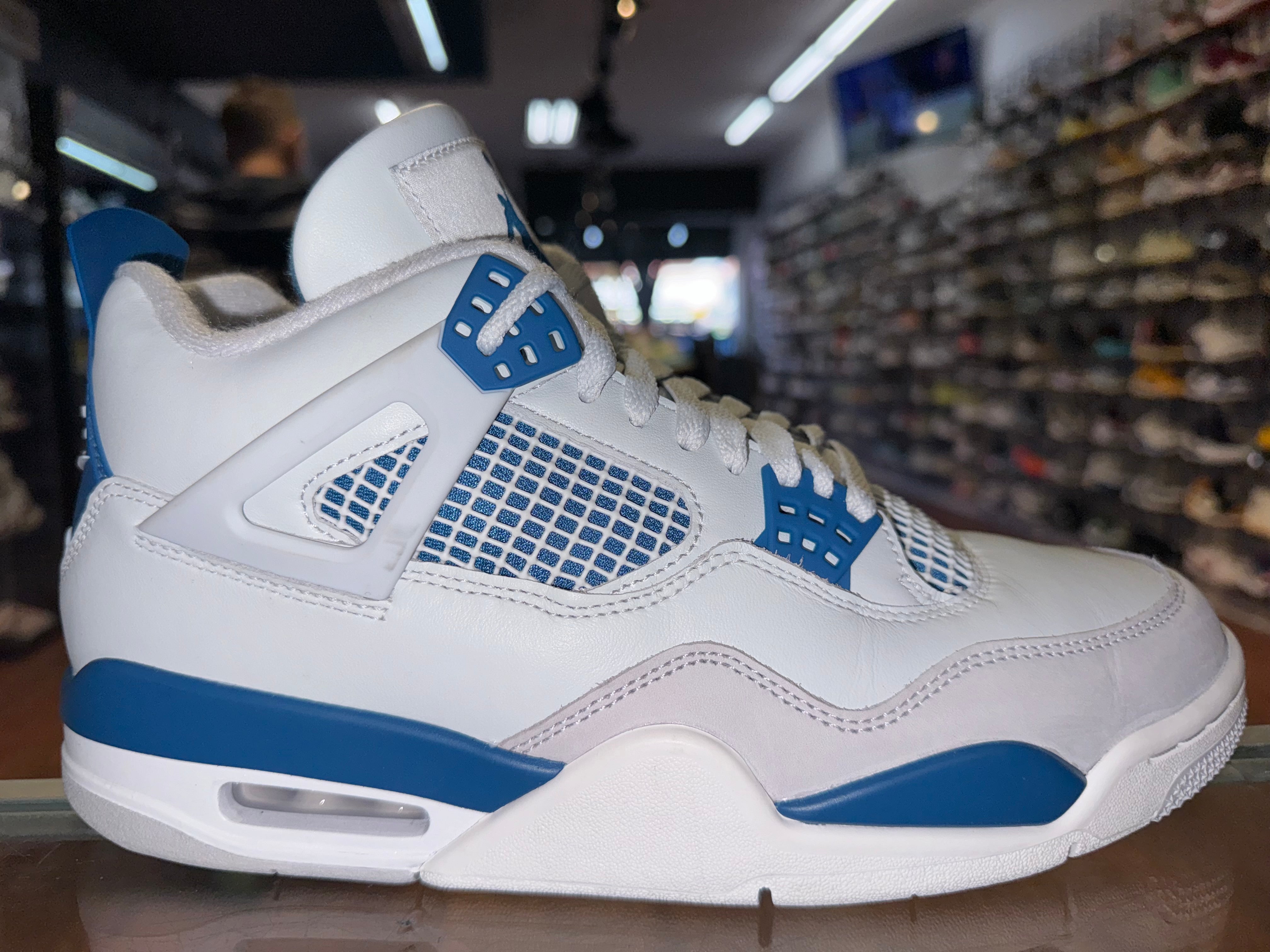 Size 9.5 Air Jordan 4 “Military Blue”