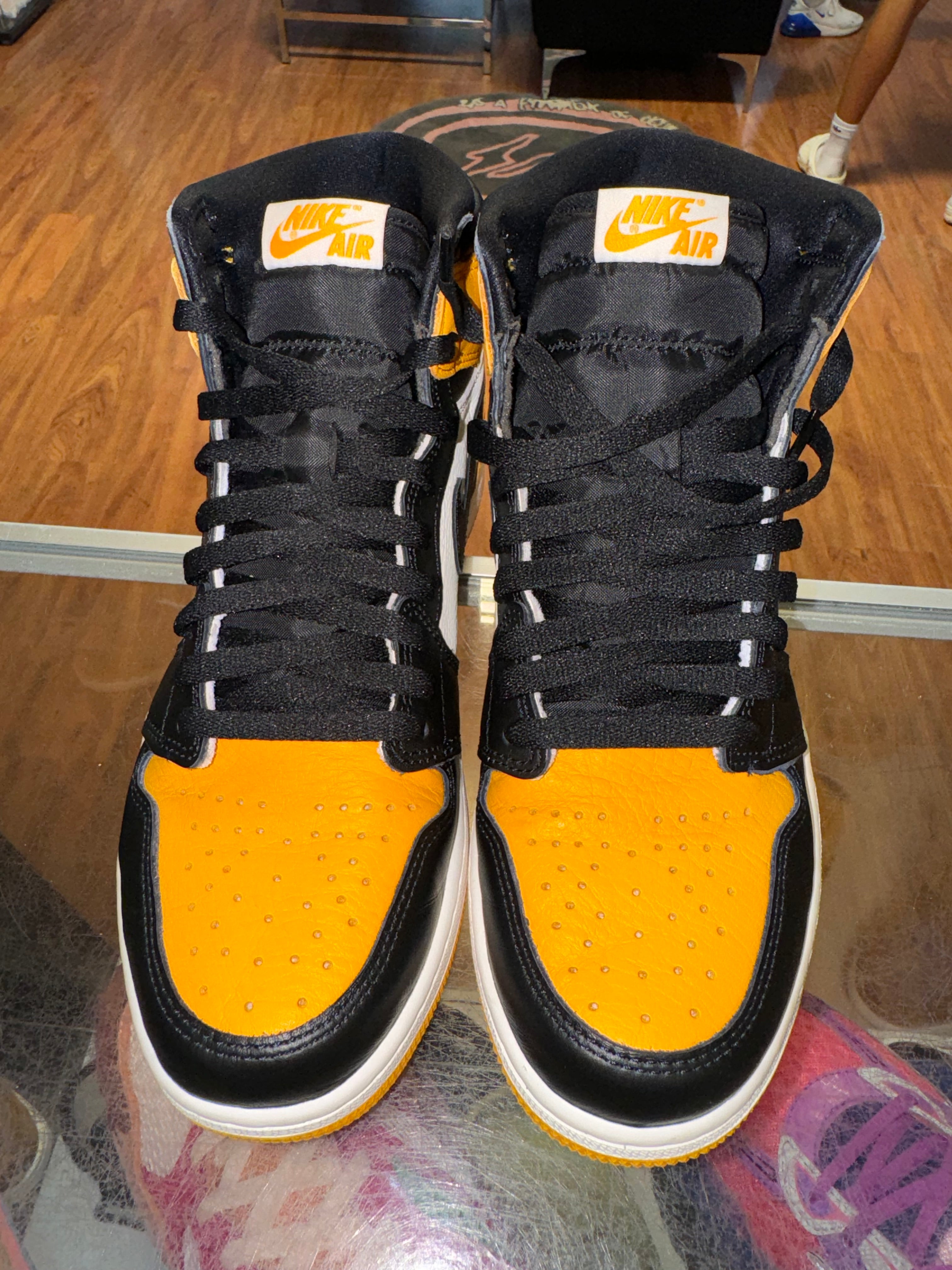 Size 9.5 Air Jordan 1 “Taxi”