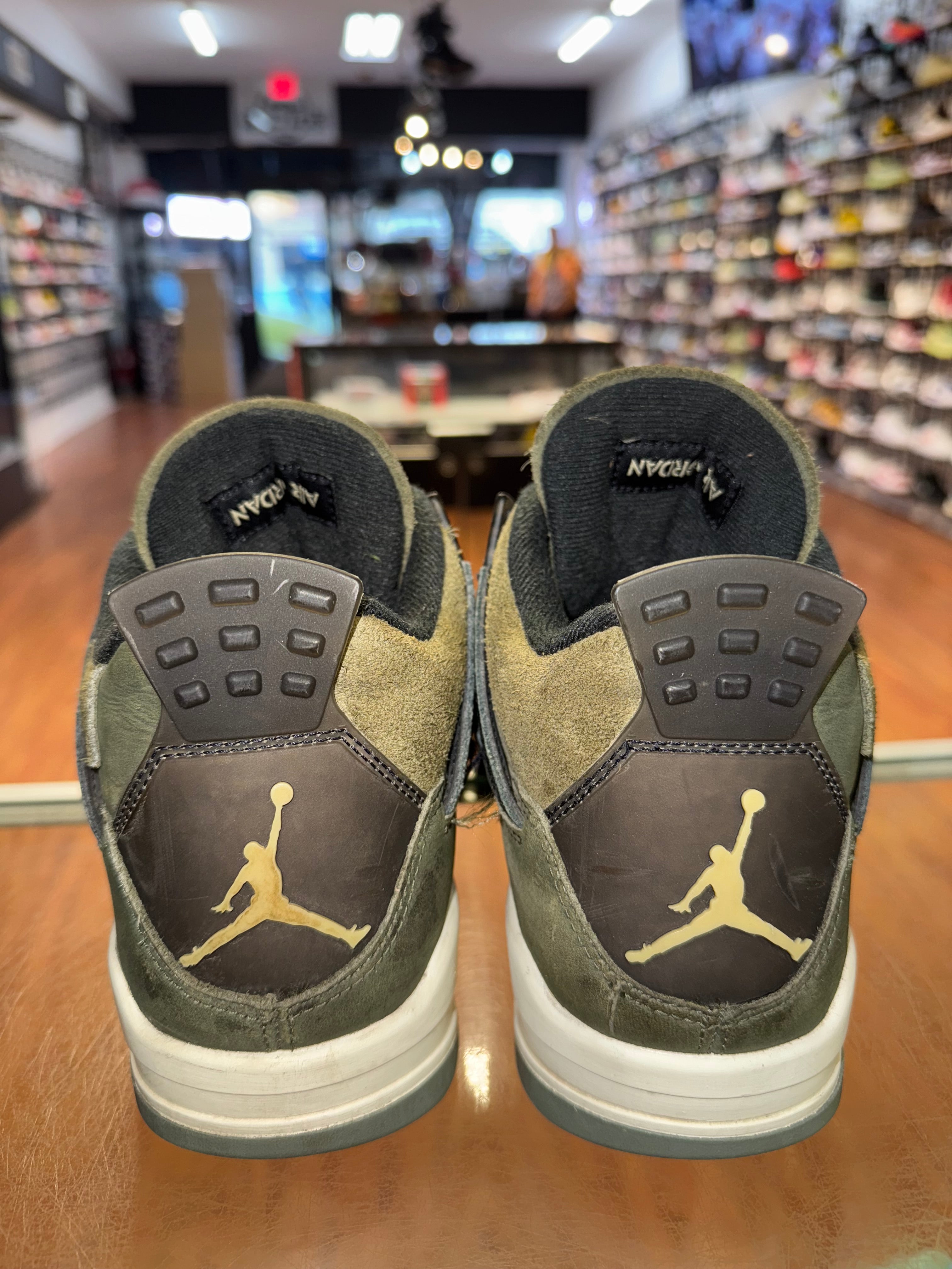 Size 9 Air Jordan 4 “Craft Olive”