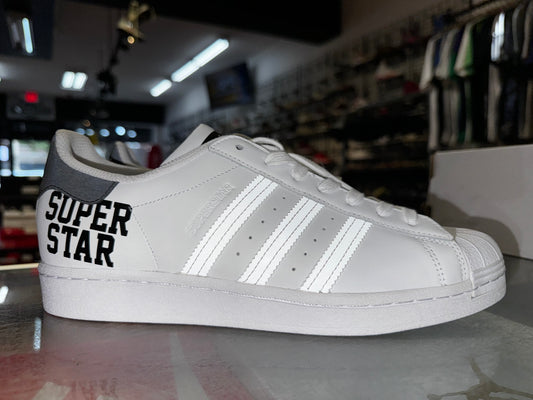Size 9 Adidas Superstar Varsity Pack "Cloud White" Brand New