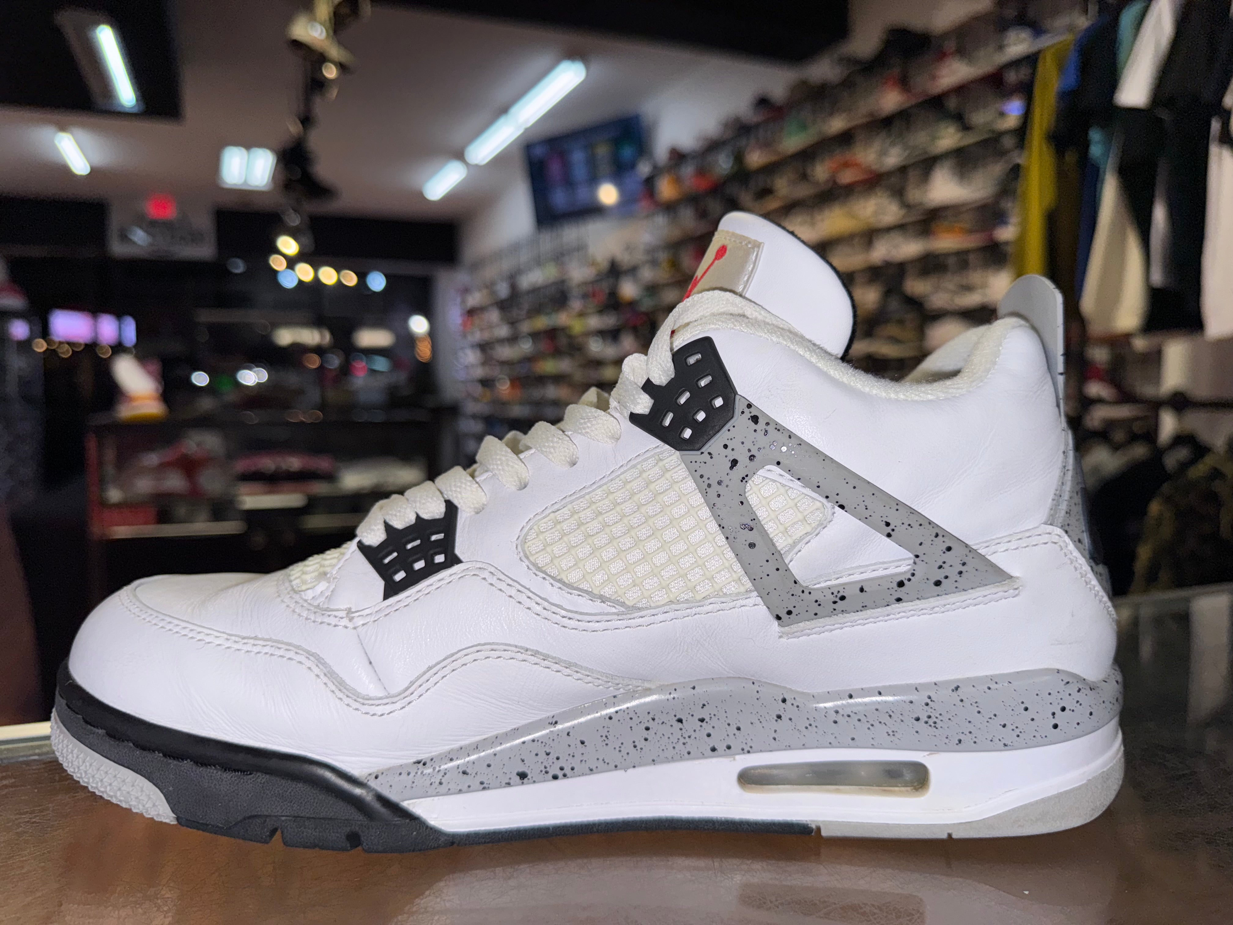 Size 11.5 Air Jordan 4 "White Cement"