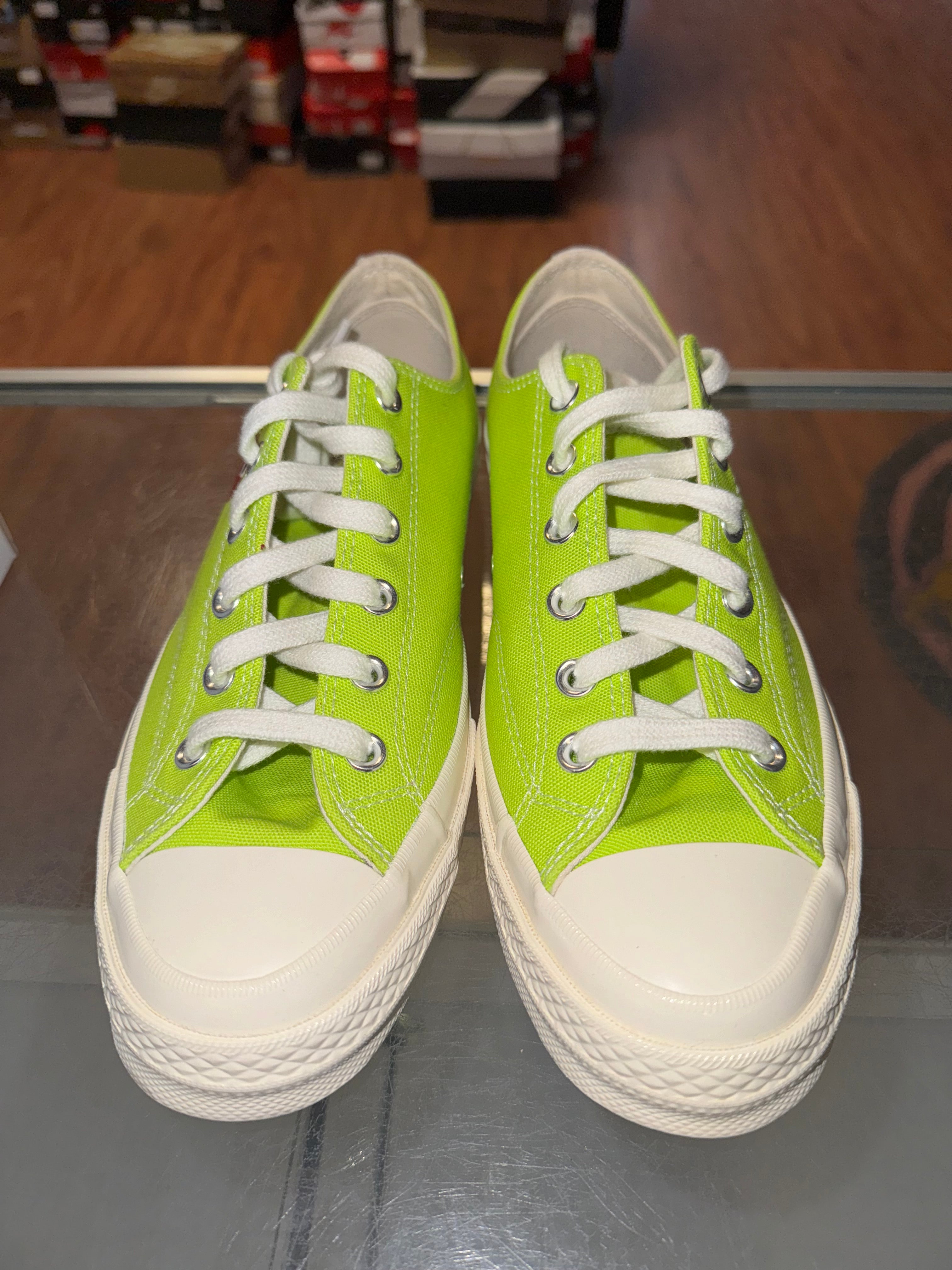 Size 8.5 CDG Converse All Star “Lime” Brand New