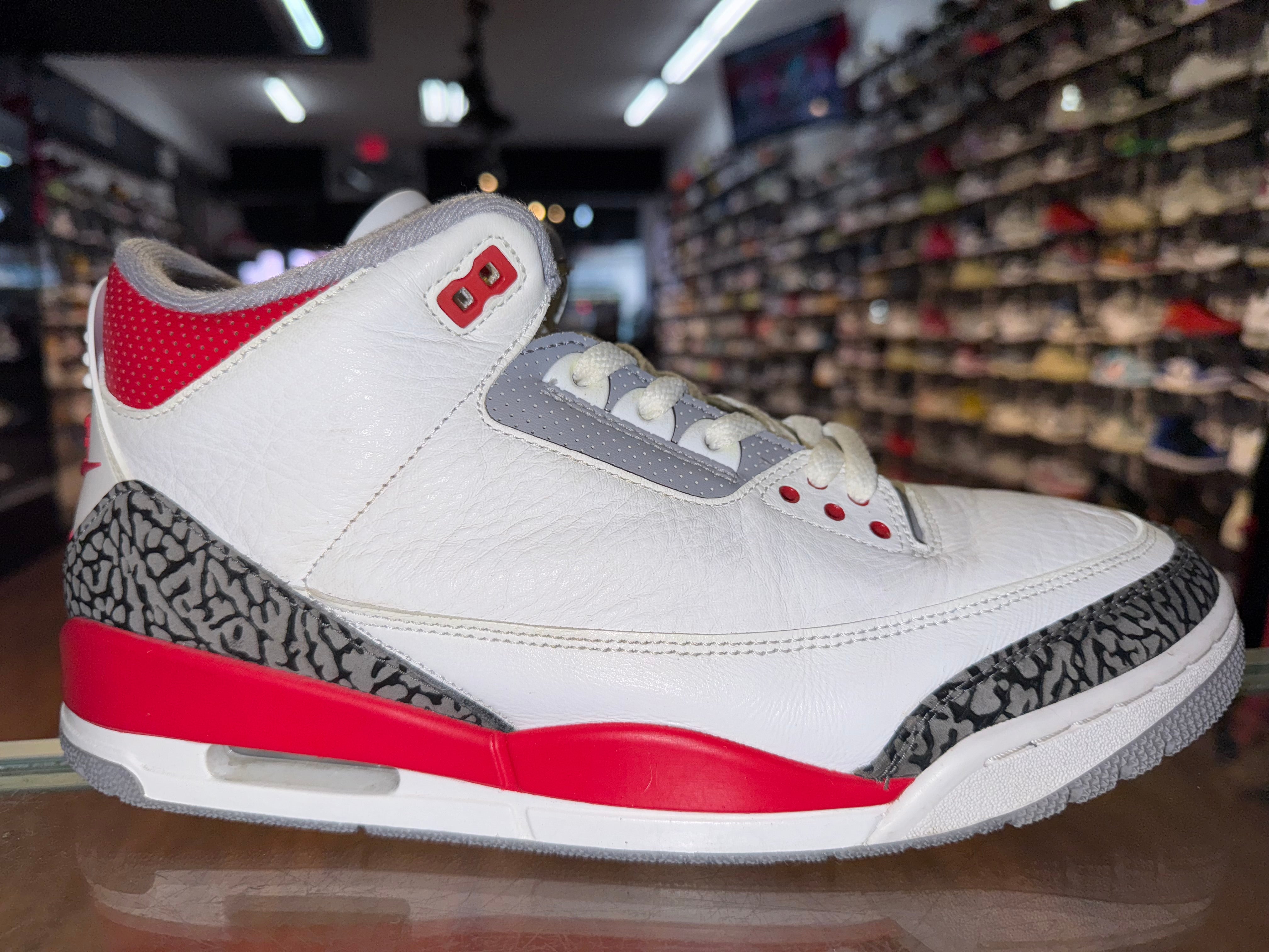 Size 11.5 Air Jordan 3 "Fire Red"