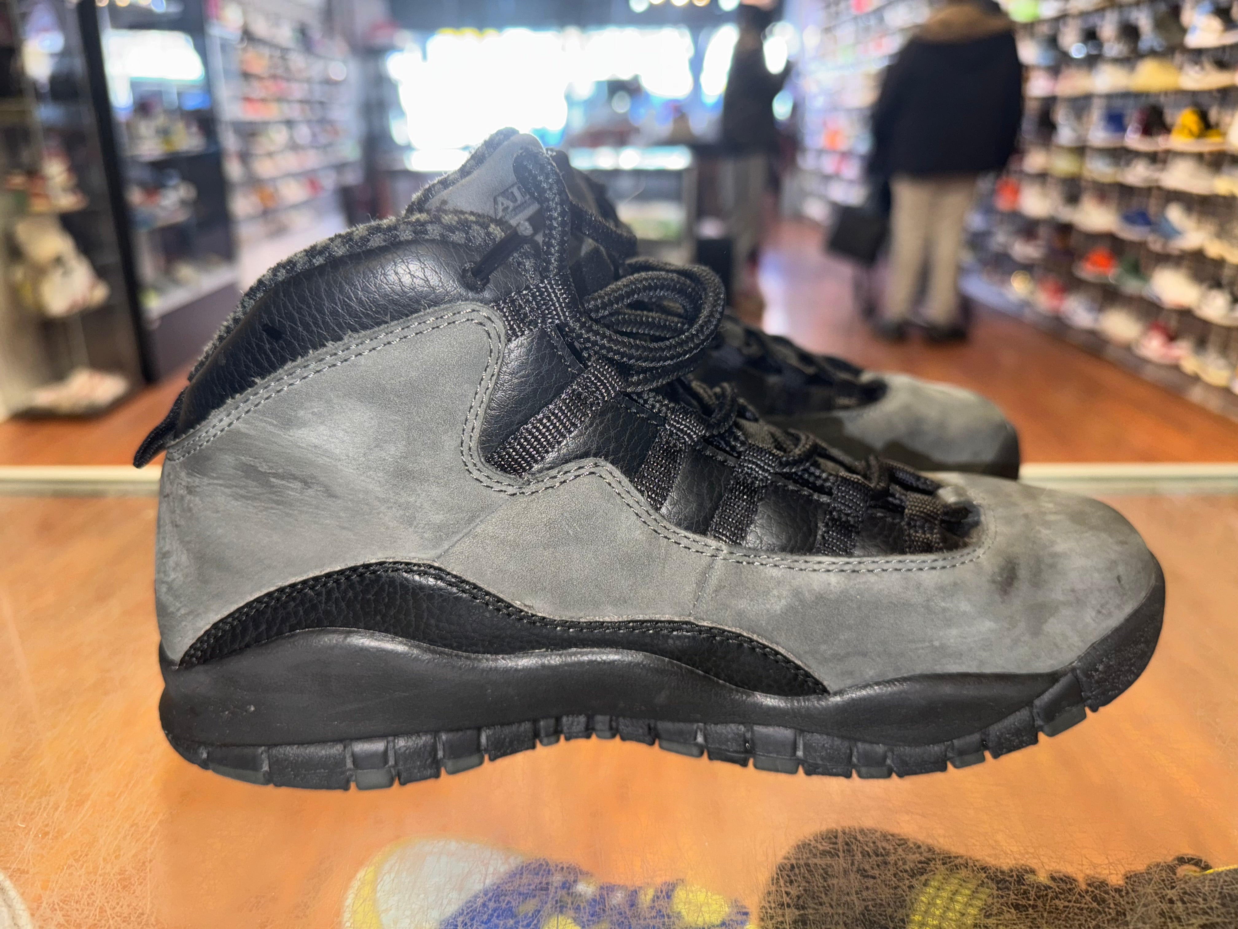 Size 6.5y Air Jordan 10 "Shadow"