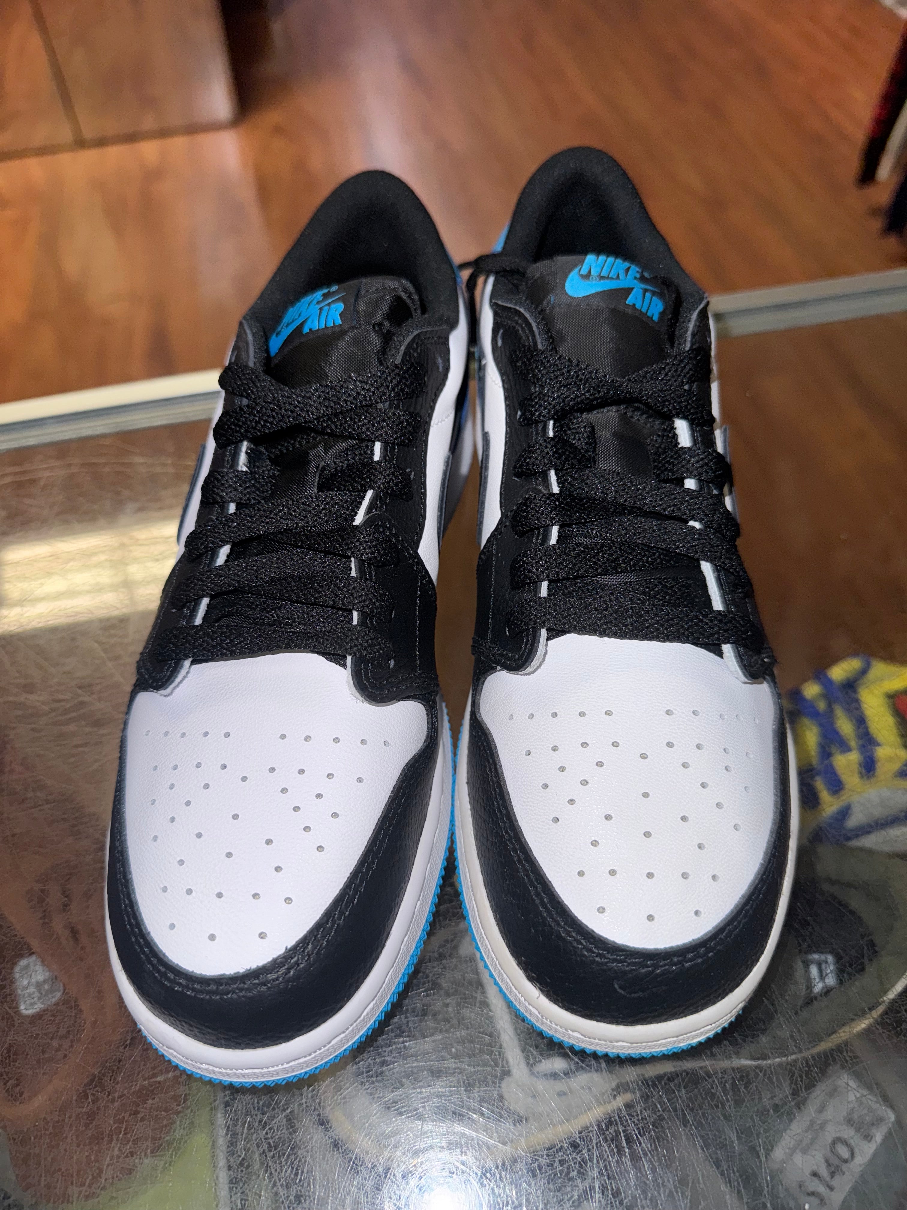 Size 6.5y Air Jordan 1 Low “Powder Blue” Brand New