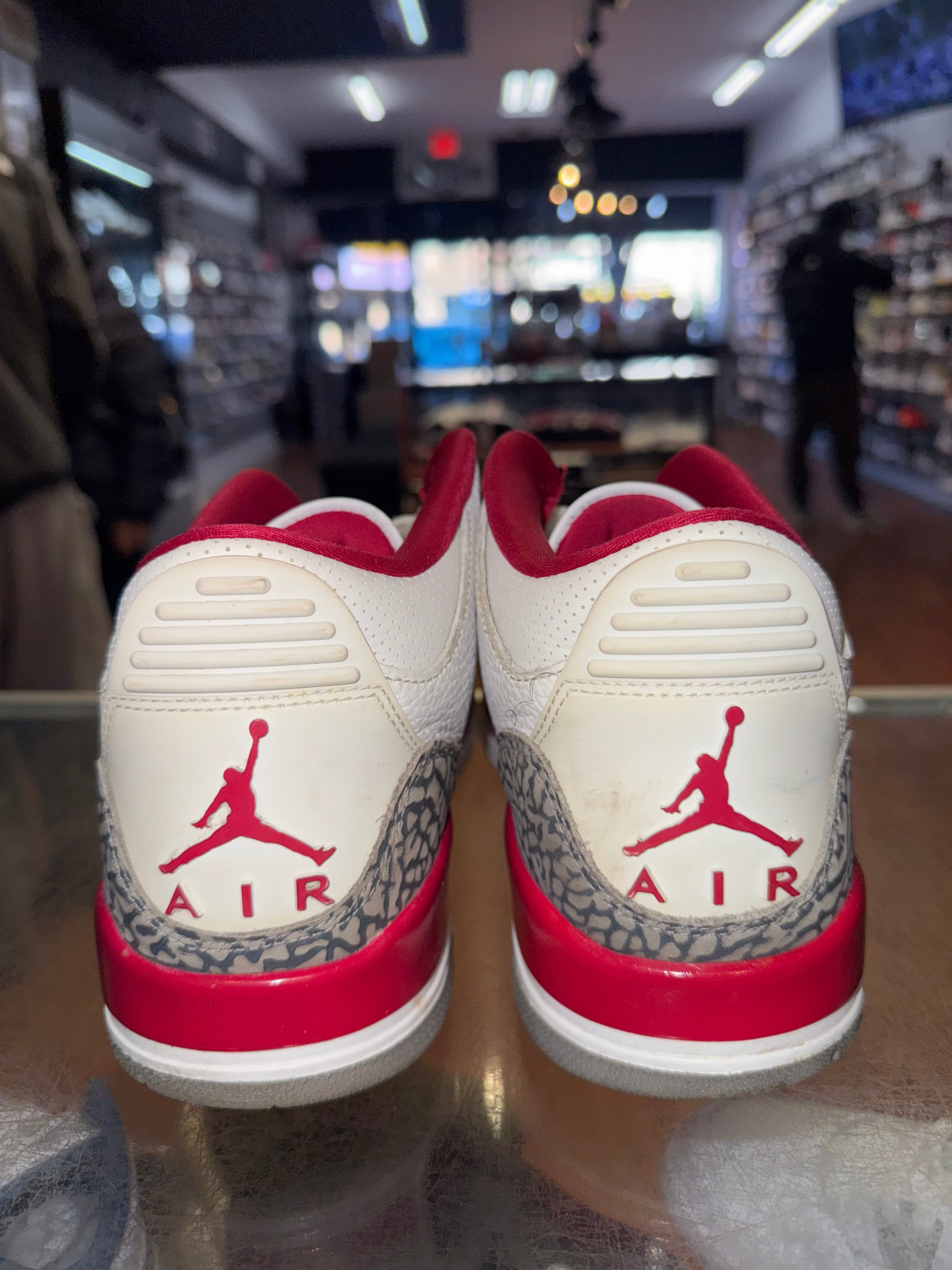 Size 10.5 Air Jordan 3 "Cardinal"