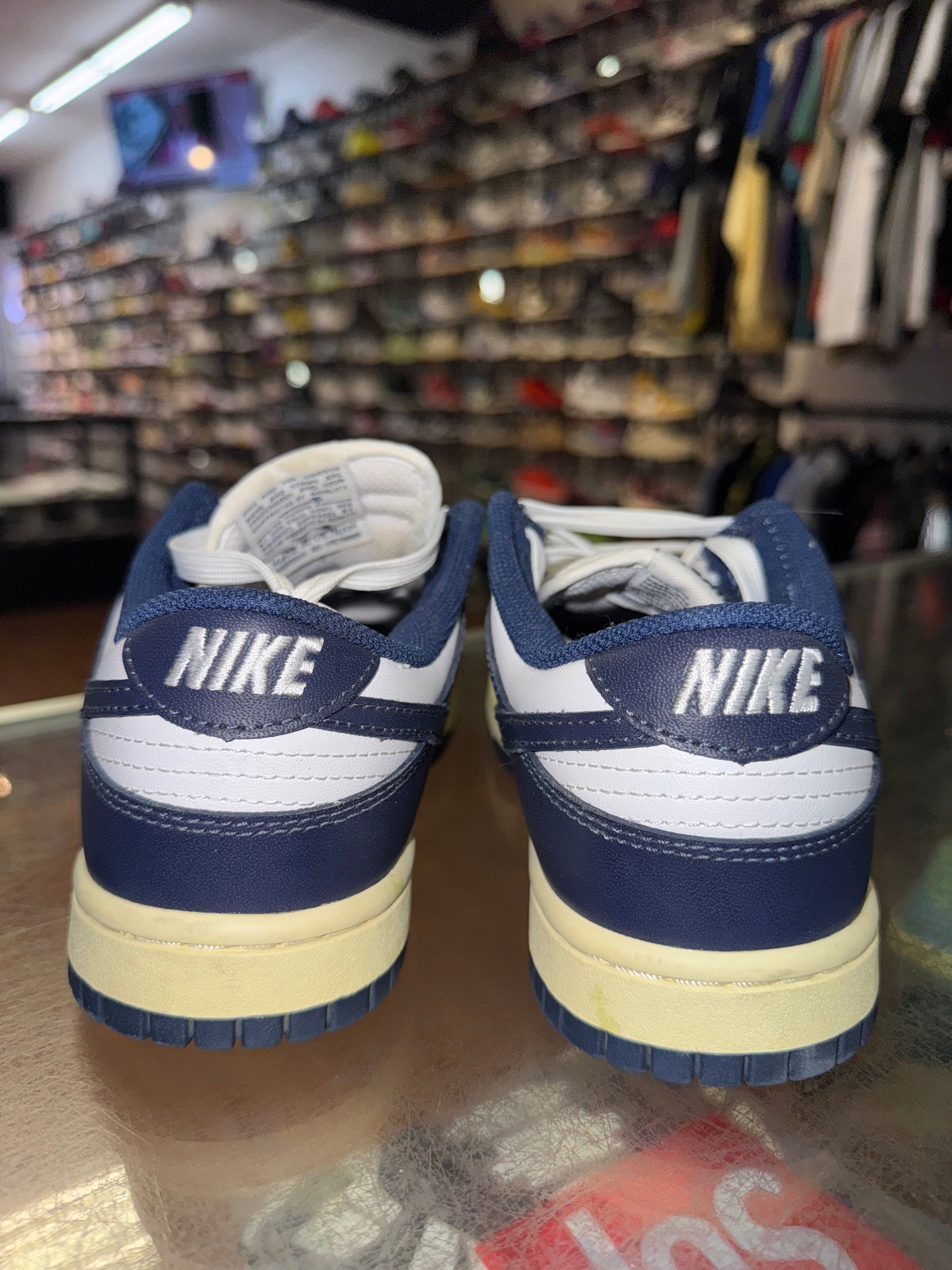 Size 6 (7.5W) Dunk Low "Vintage Navy"