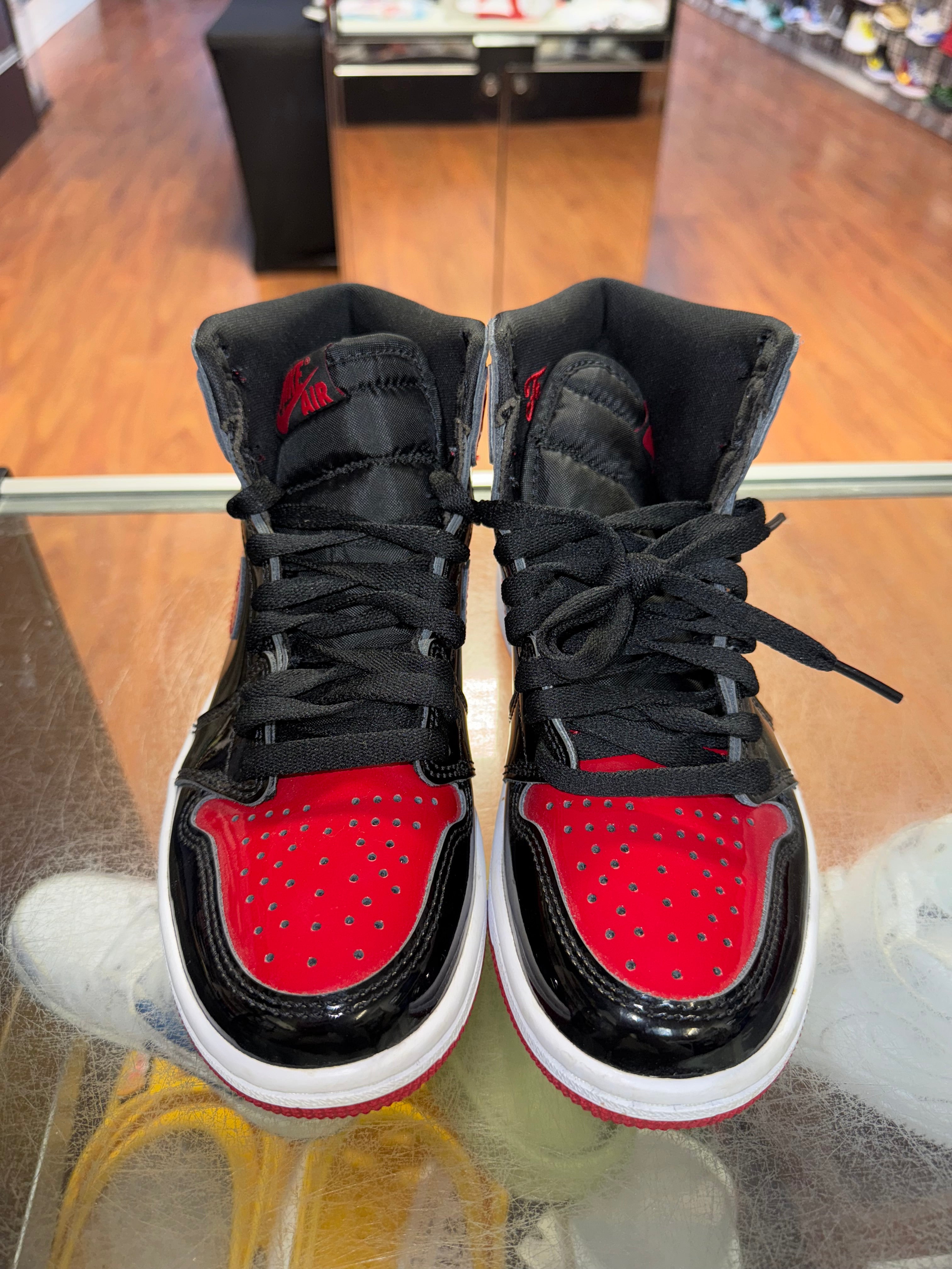 Size 4.5 Air Jordan 1 "Patent Bred"