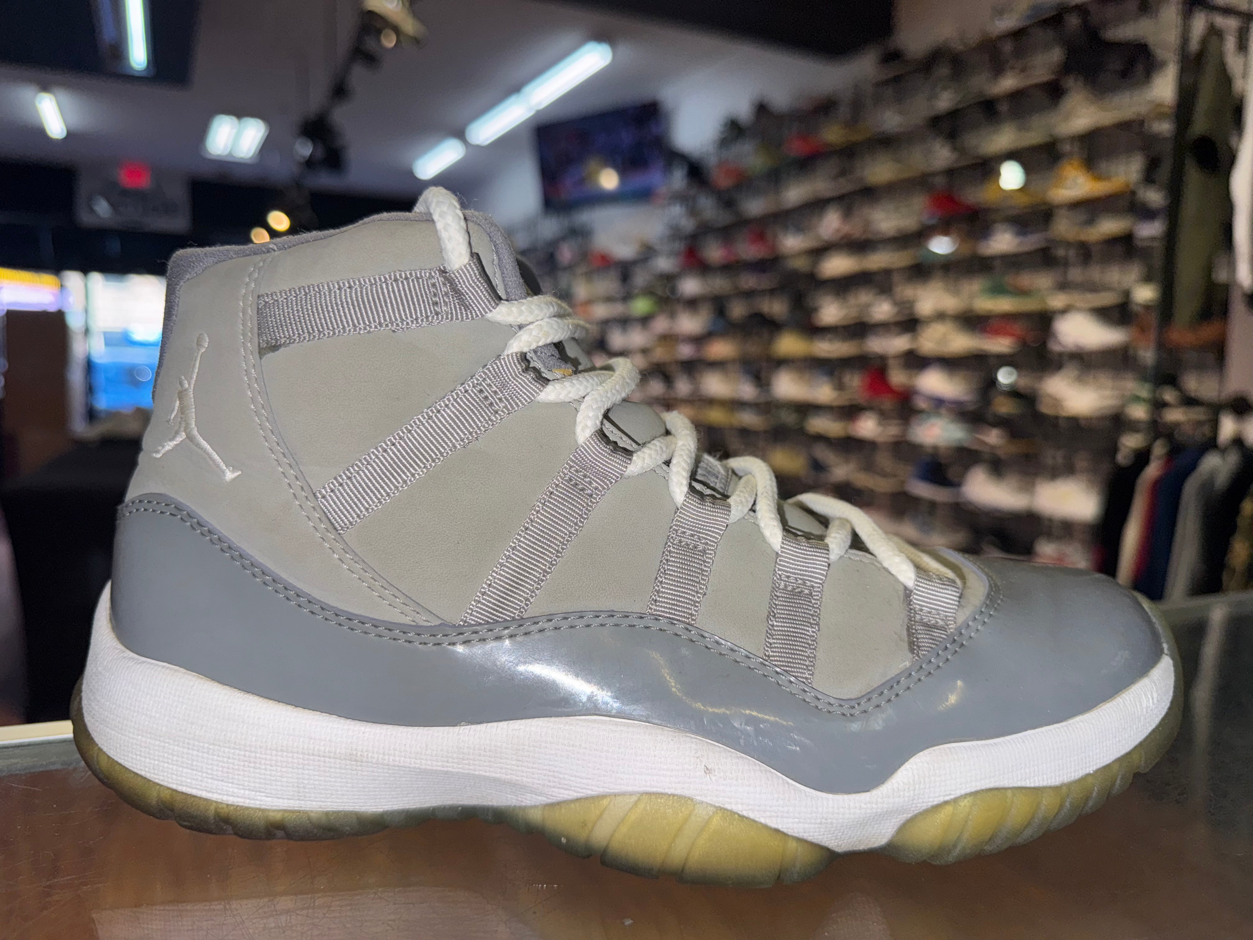 Size 8.5 Air Jordan 11 "Cool Grey" 2010