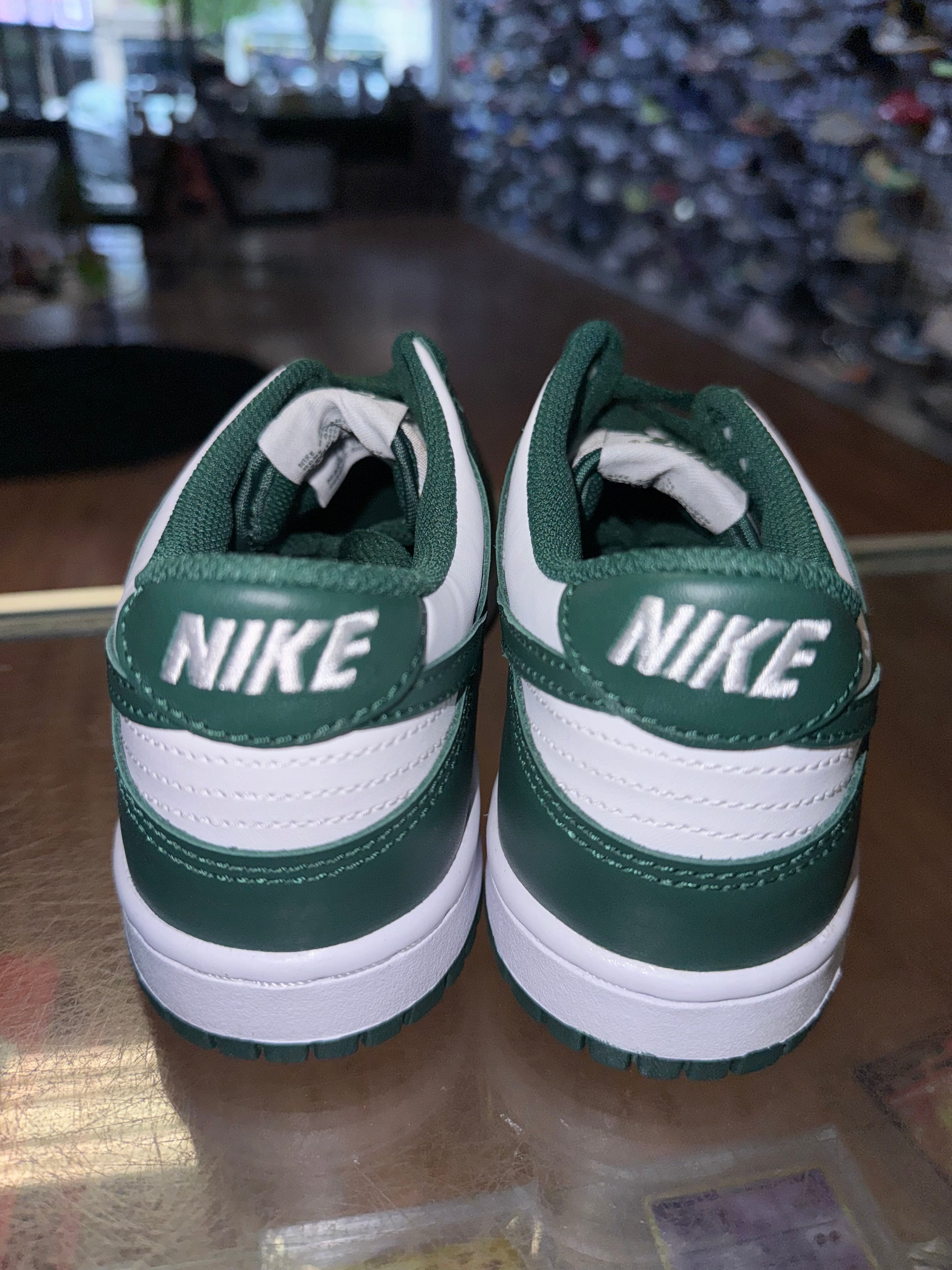 Size 5y Dunk Low “Michigan State” Brand New