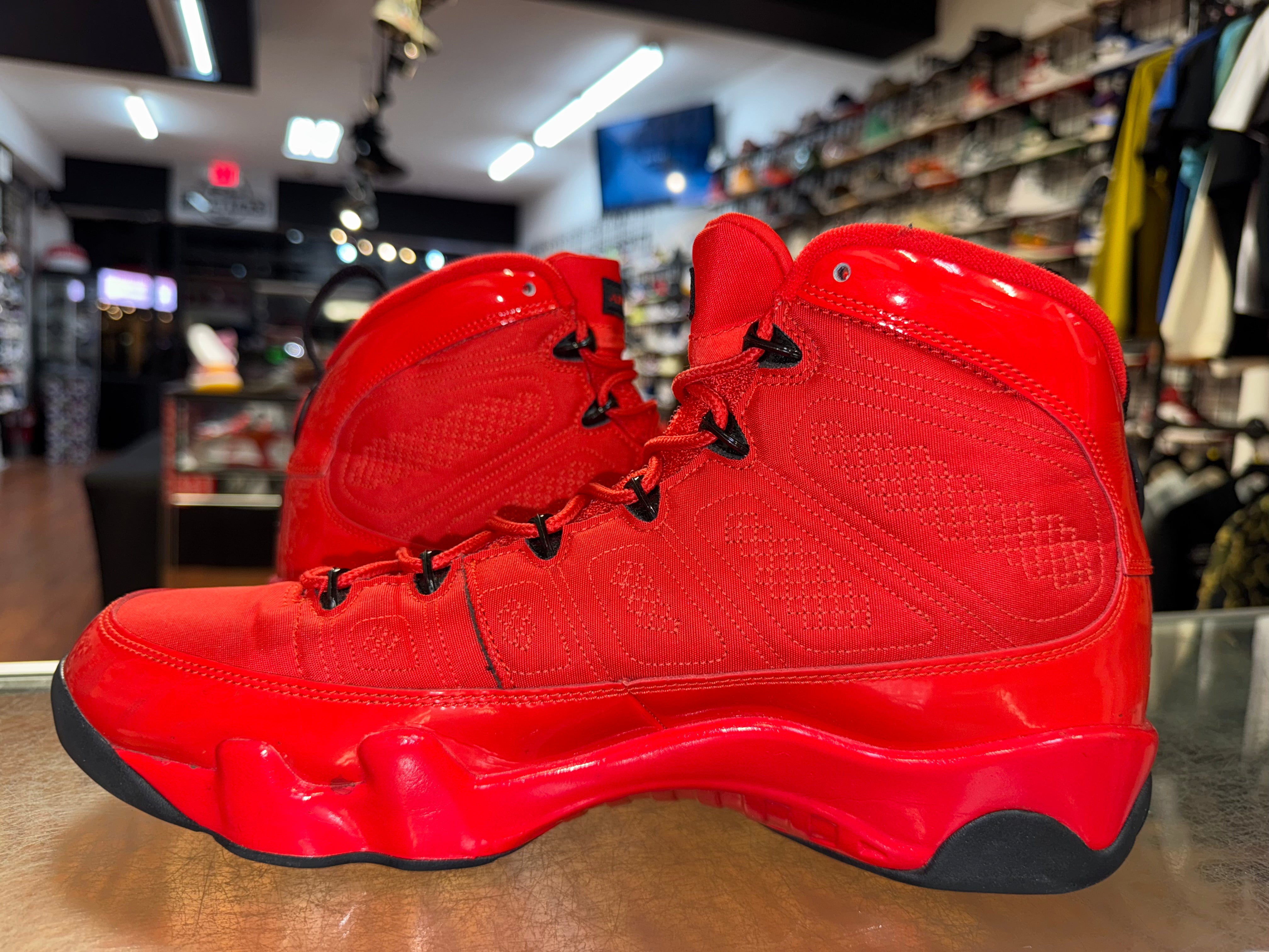 Size 12 Air Jordan 9 "Chili Red"