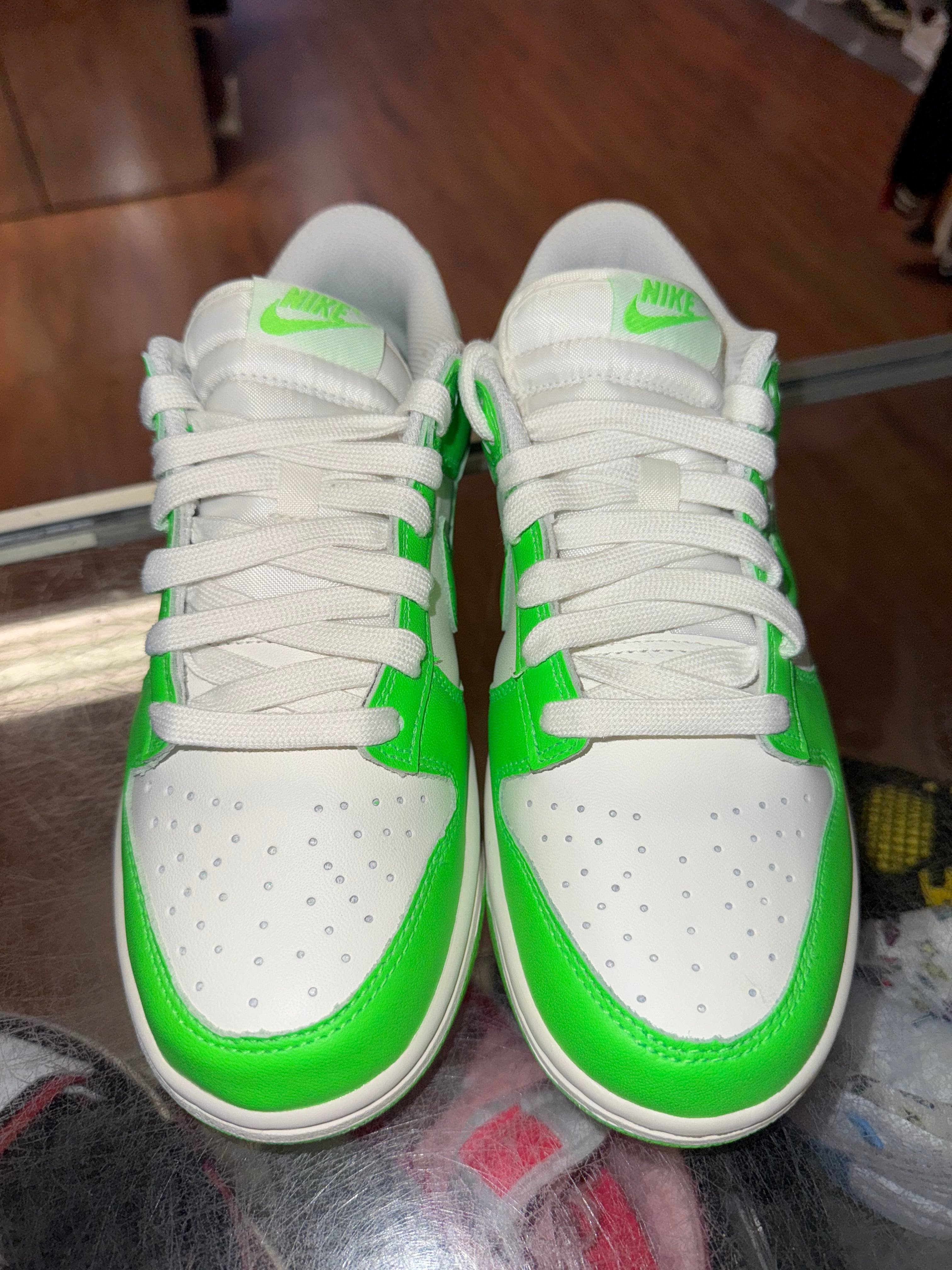 Size 8.5 (10W) Dunk Low "Green Strike" Brand New