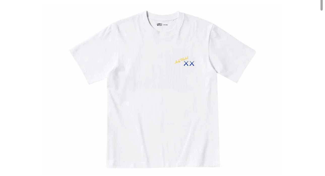 Size M Kaws Uniqlo T-Shirt "Blue Figure" Brand New