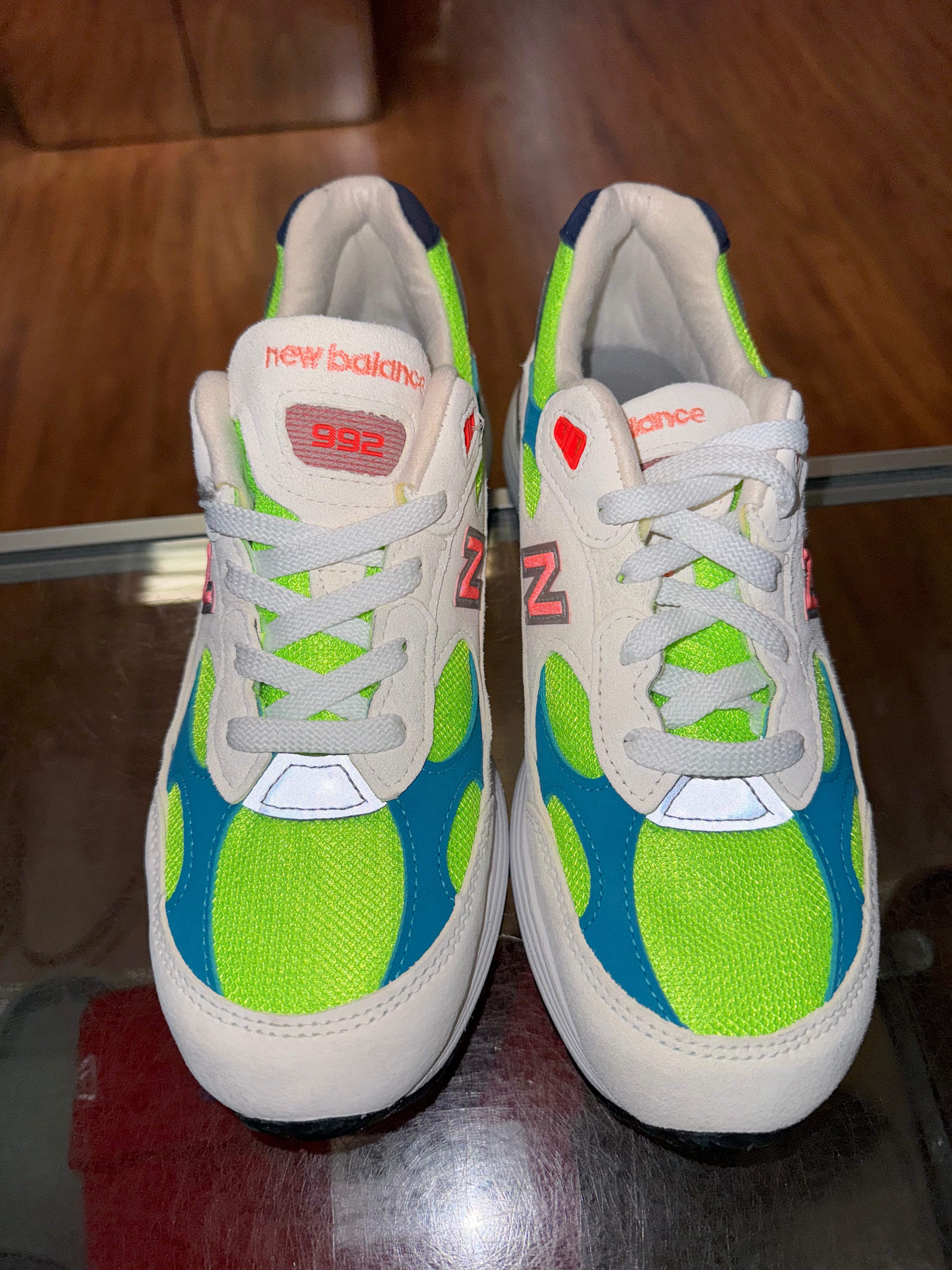 Size 8 New Balance 992 “Neon Cyan” Brand New