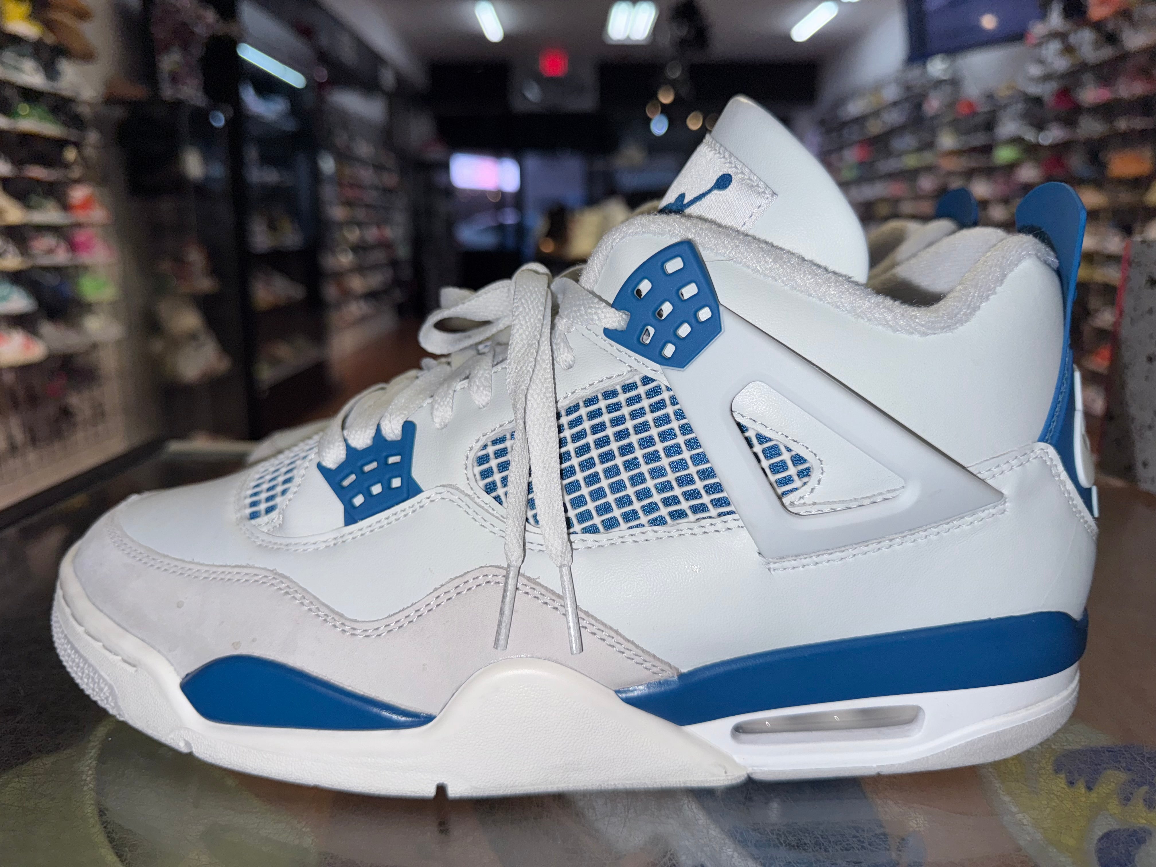 Size 11.5 Air Jordan 4 "Military Blue"