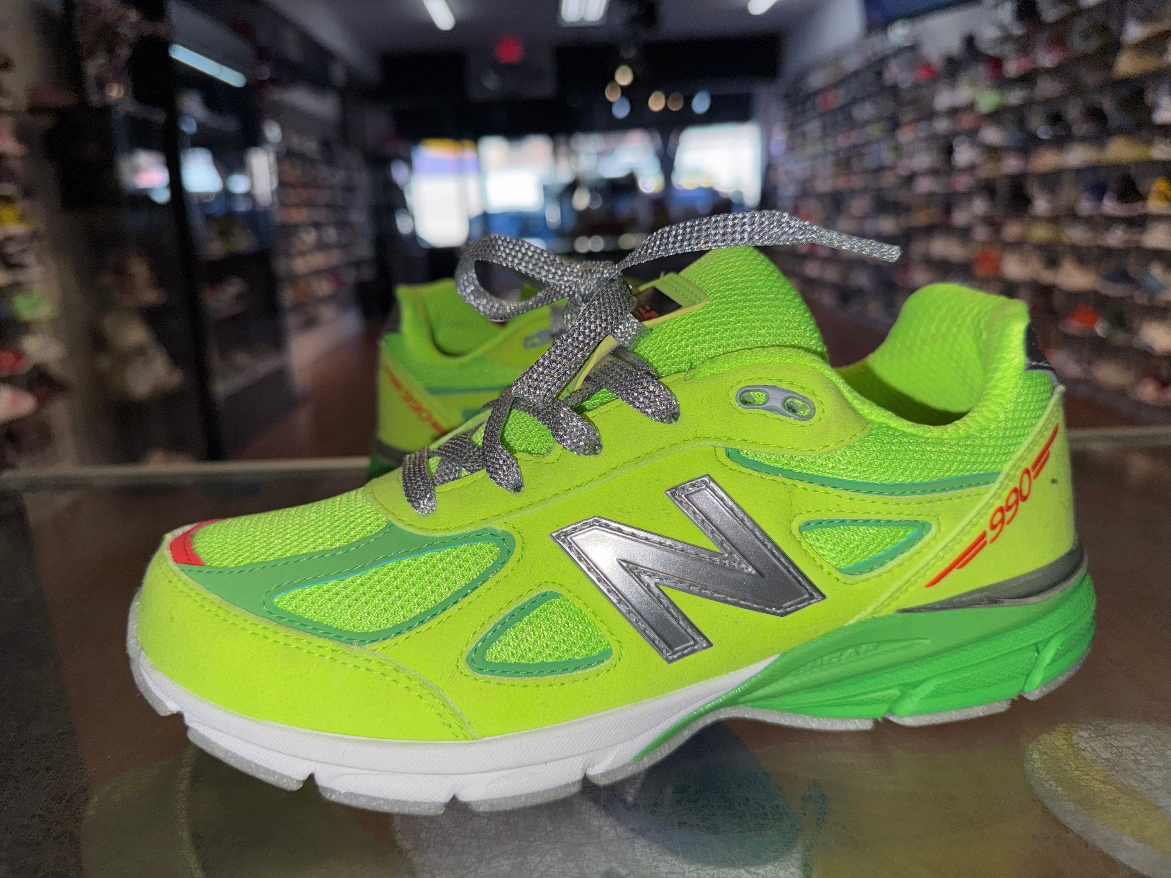 Size 6.5y New Balance 990 “DTLR Festive”