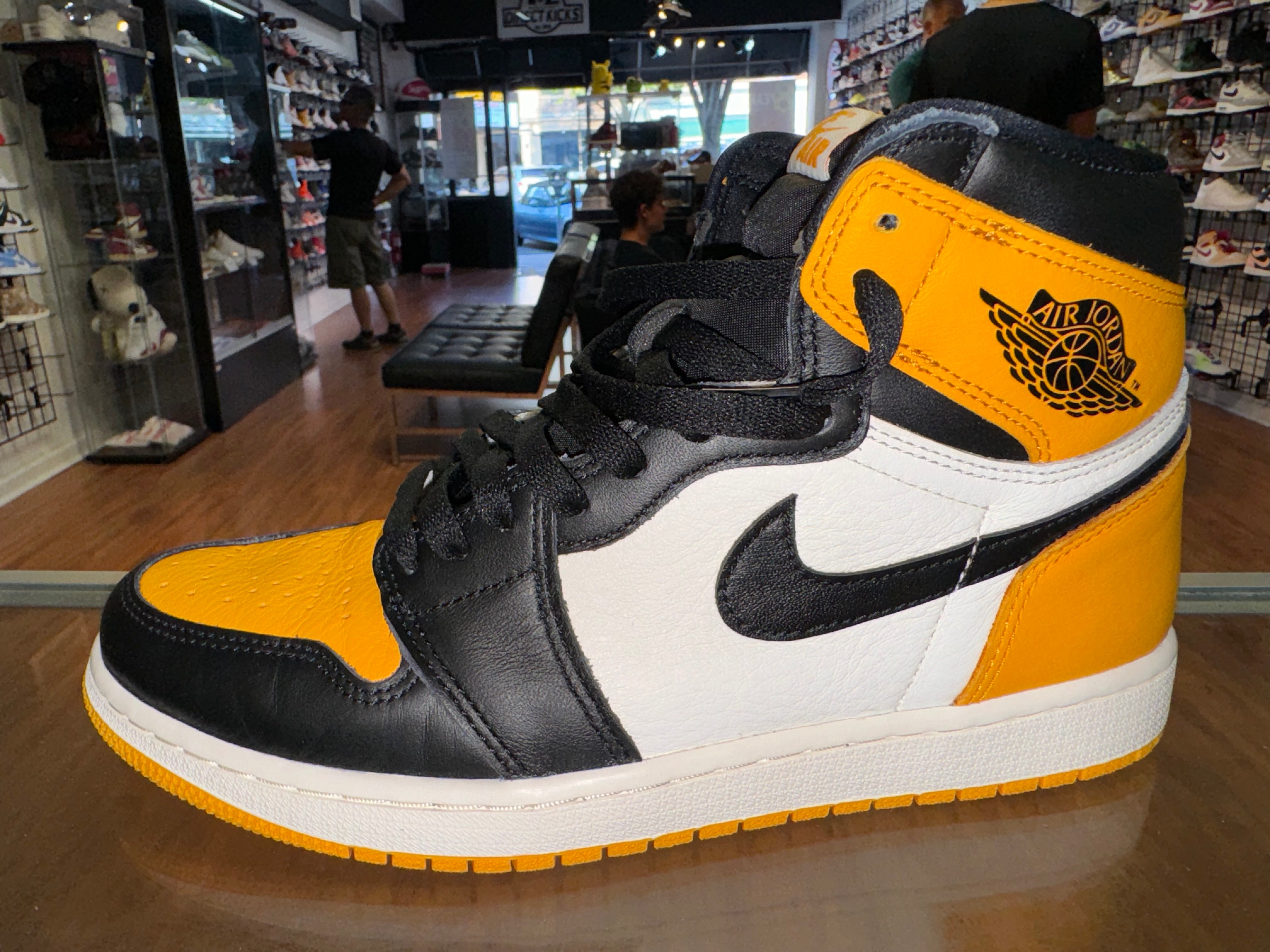 Size 9.5 Air Jordan 1 “Taxi”